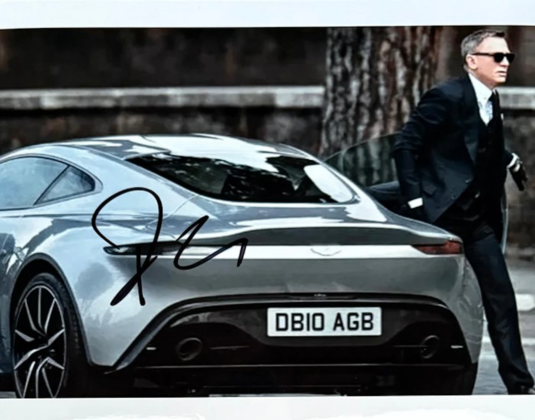 Daniel Craig - James Bond With DB10 Spectre 2015