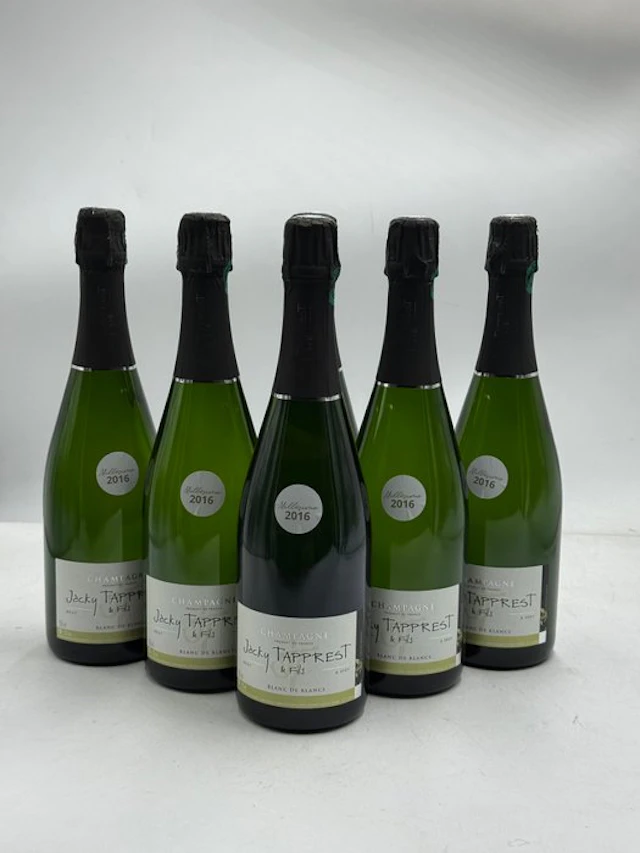 2016 Jacky Tapprest & Fils Blanc de Blancs - Champagne - 6 Bottles (0.75L)