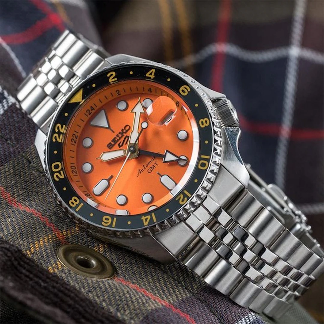 Seiko - 5 Sport GMT Automatico Orange Dial - SSK005K1 - Men - 2026