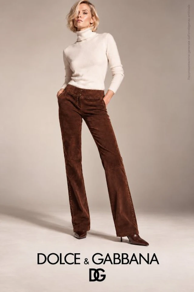 Dolce & Gabbana - Leather trousers
