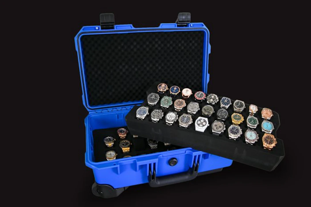 Indestructible Watch Suitcase for 50 Watches - Timepiece...