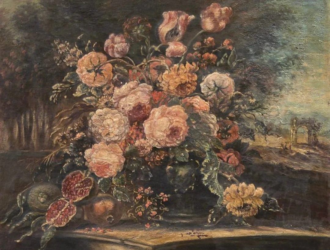Italian school (XVIII) - Natura morta