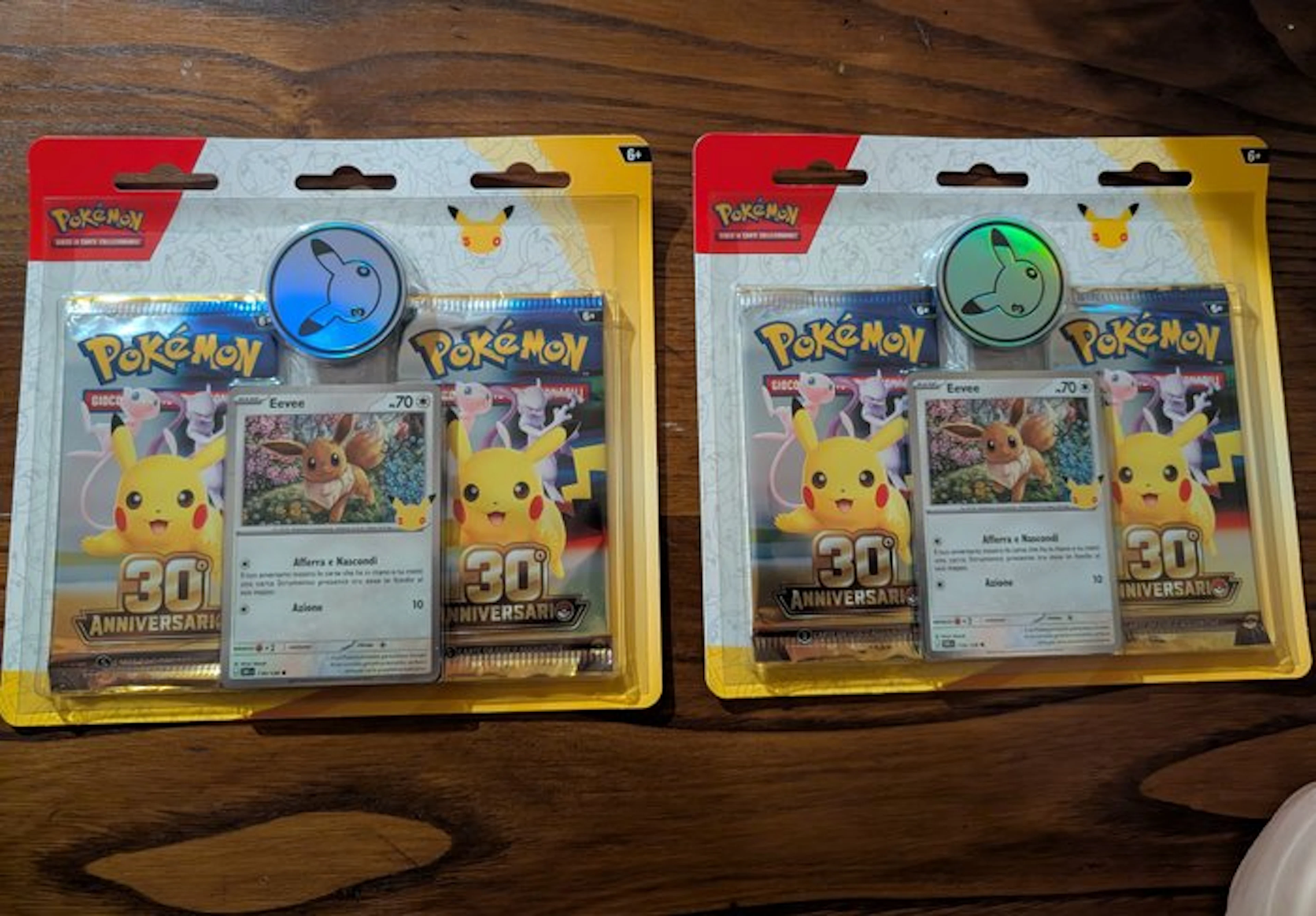 Pokémon - 2 Blister pack - X2 Blister Pack 30° Anniversary - Various sets