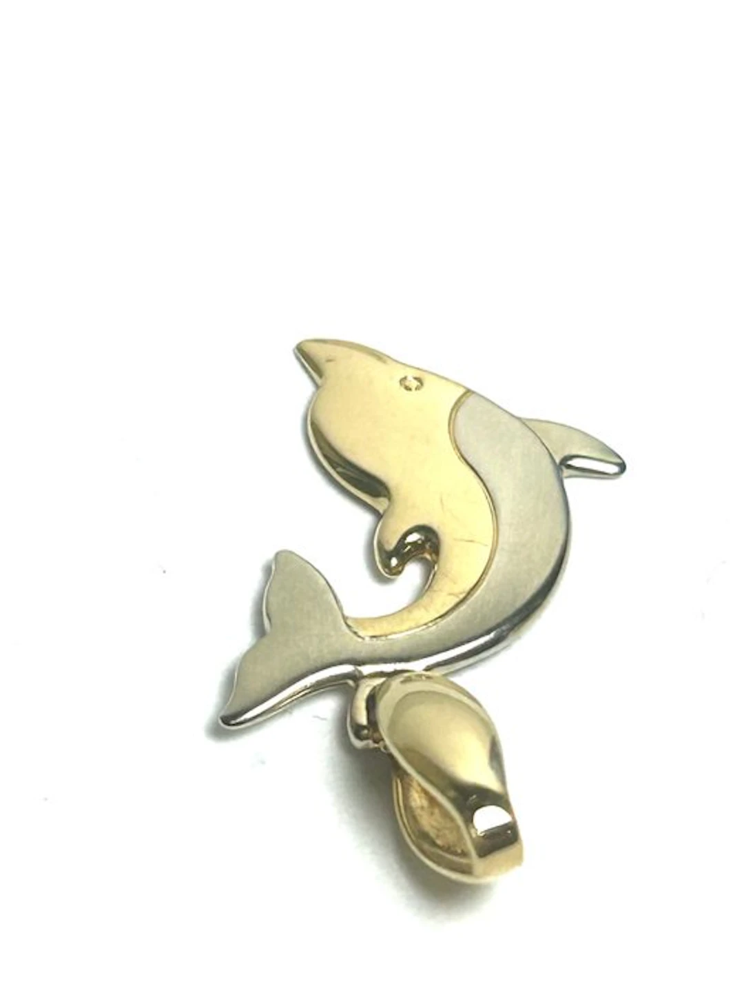 Pendant - 18 kt. Yellow gold, White gold
