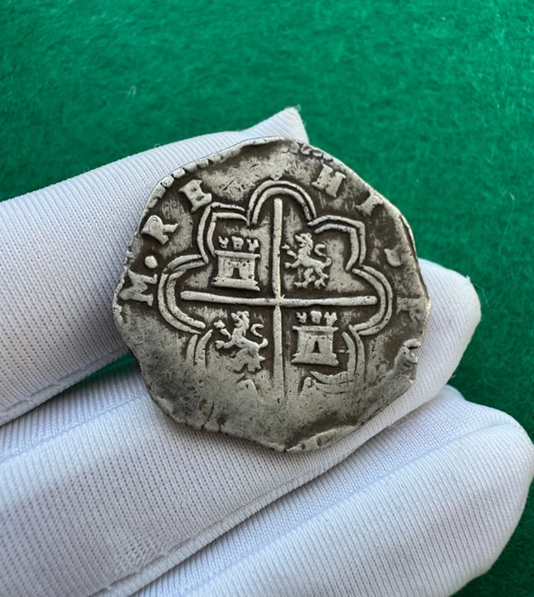 Spain. Felipe II. 4 Reales 1595 Segovia