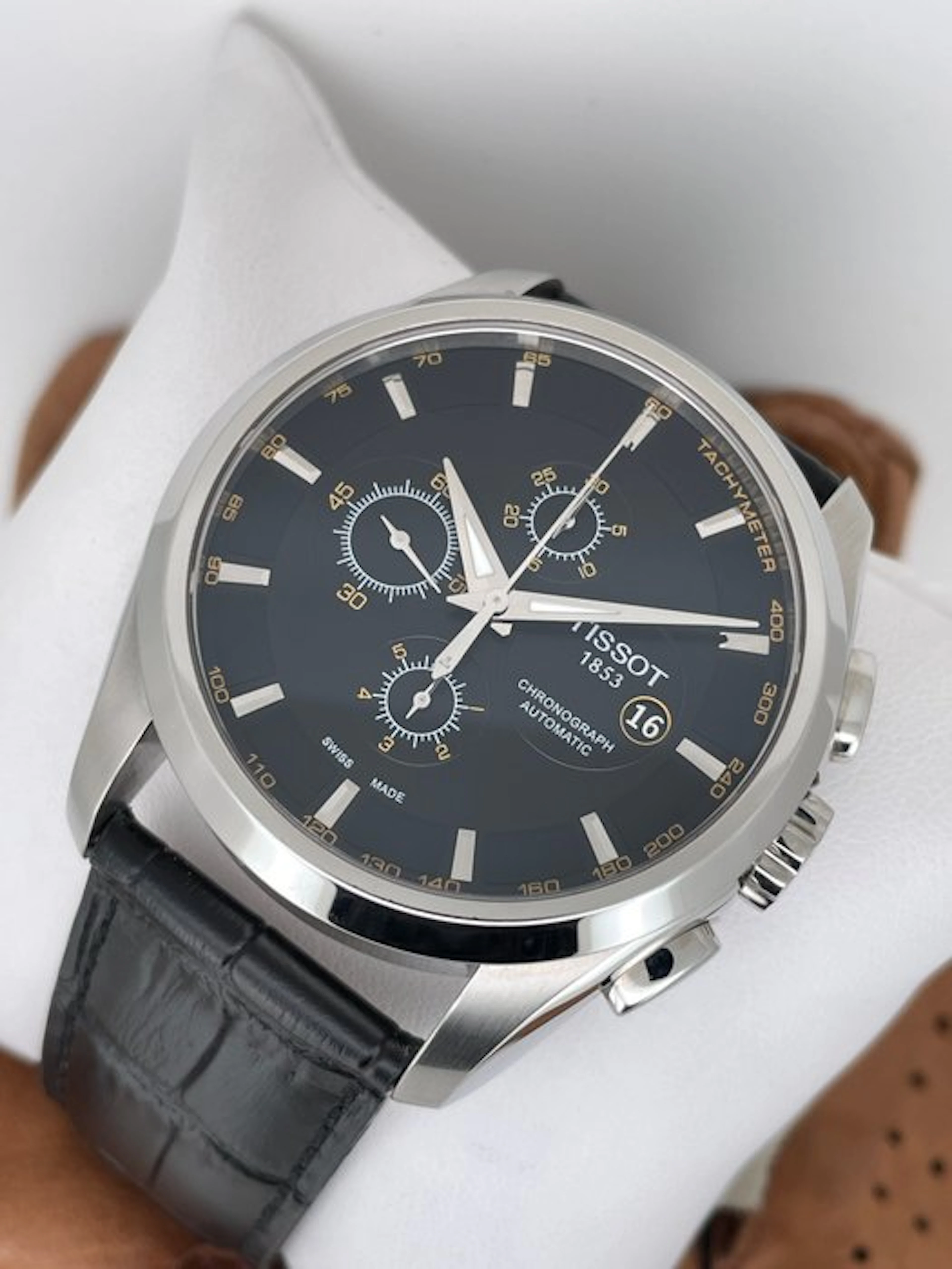 Tissot - Couturier Chronograph Automatic - T0356271605101 - Men - 2010-2020