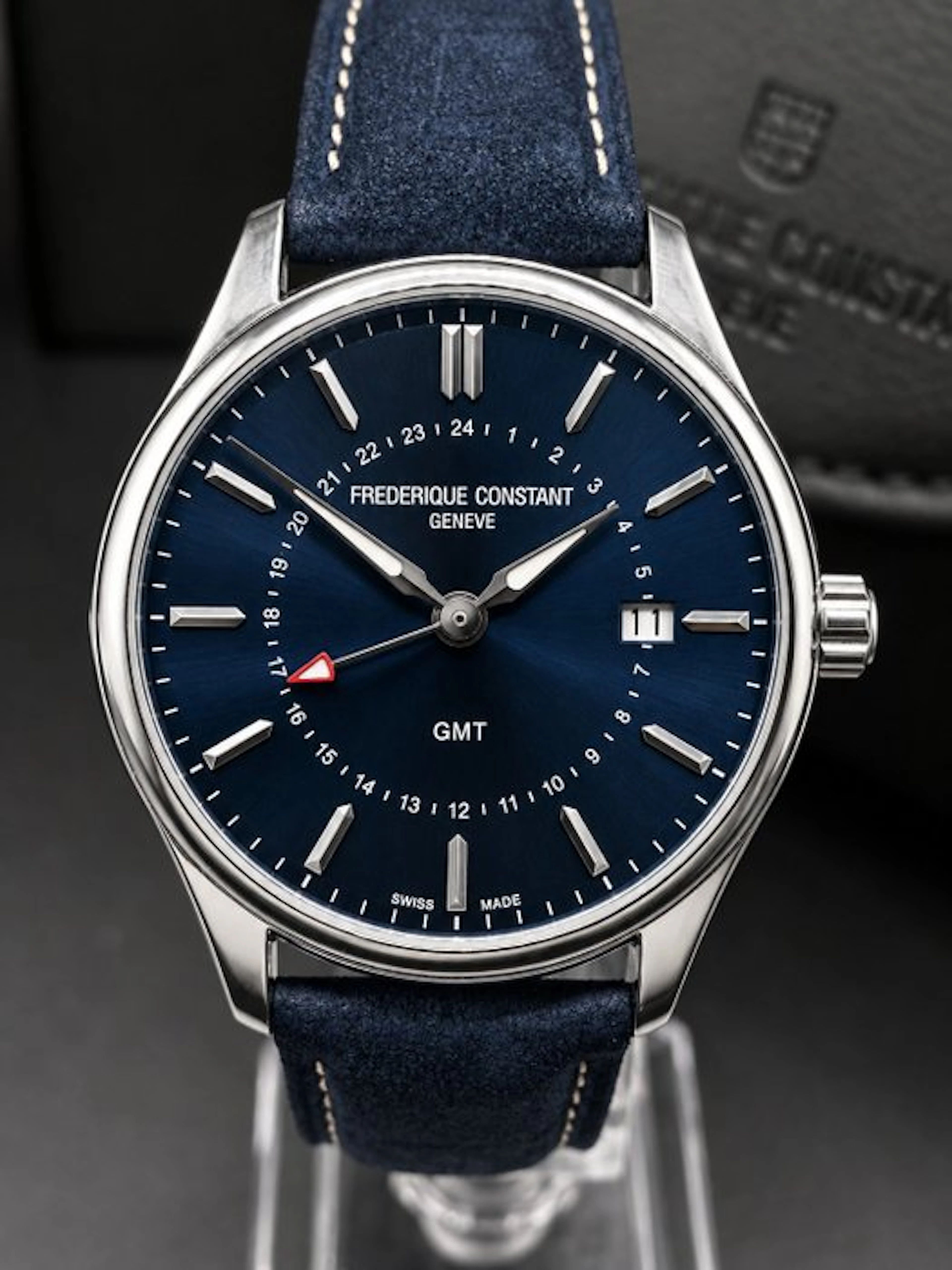Frédérique Constant - GMT Blie Sunray - No reserve price - Unisex - 2010-2020