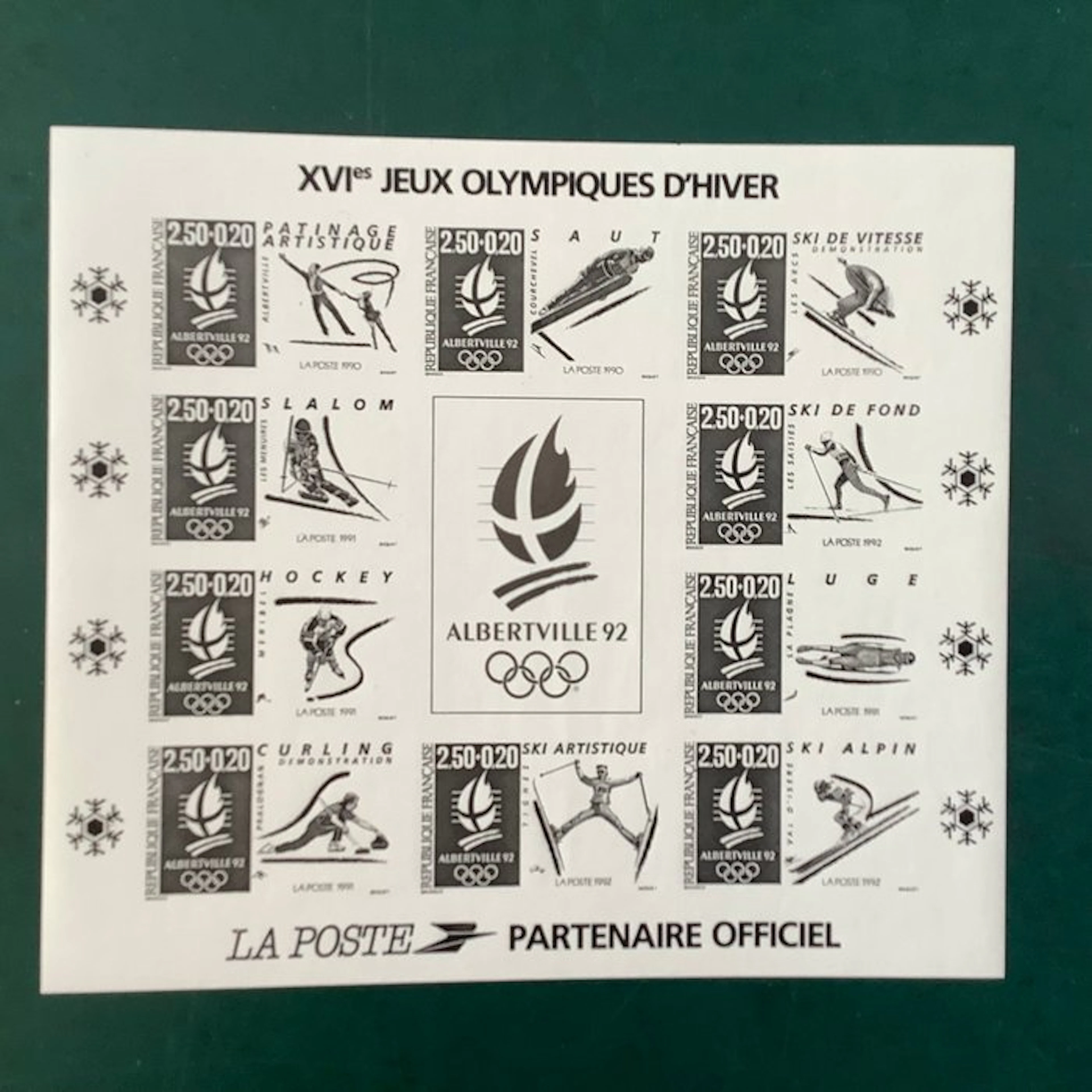 France 1992 - Winter Olympic Games in Albertville in a...