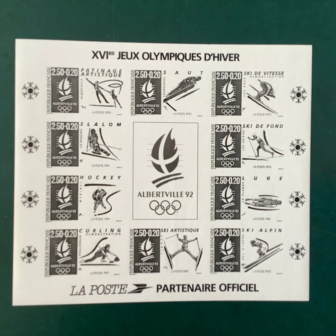 France 1992 - Winter Olympic Games in Albertville in a...