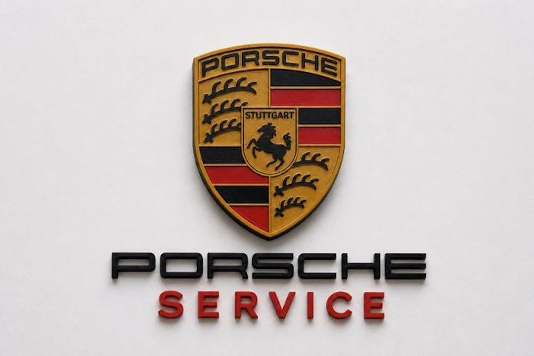 Porsche Service - Sign - abs