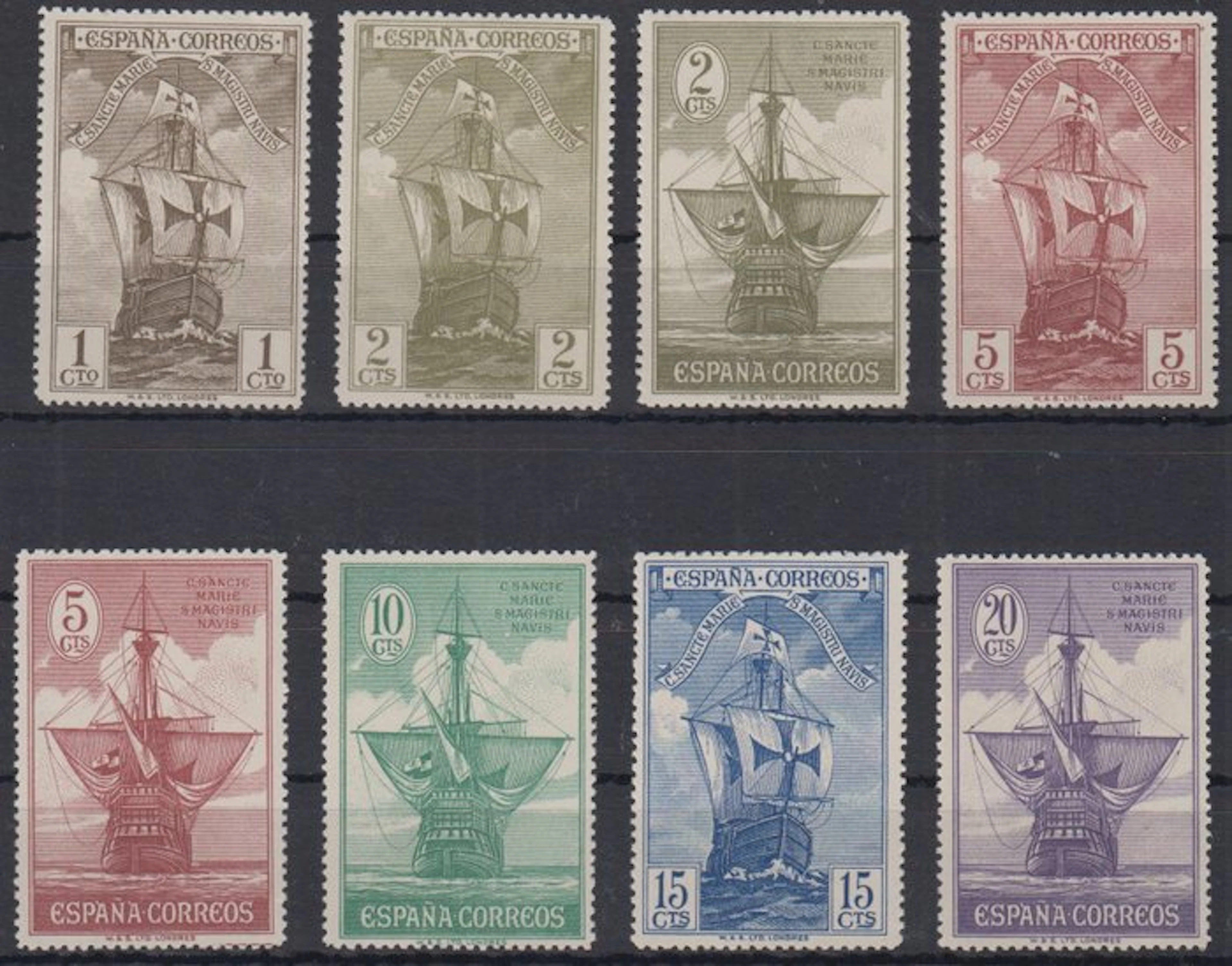 Spain 1930 - Complete series. Discovery of America. - Edifil 531/46