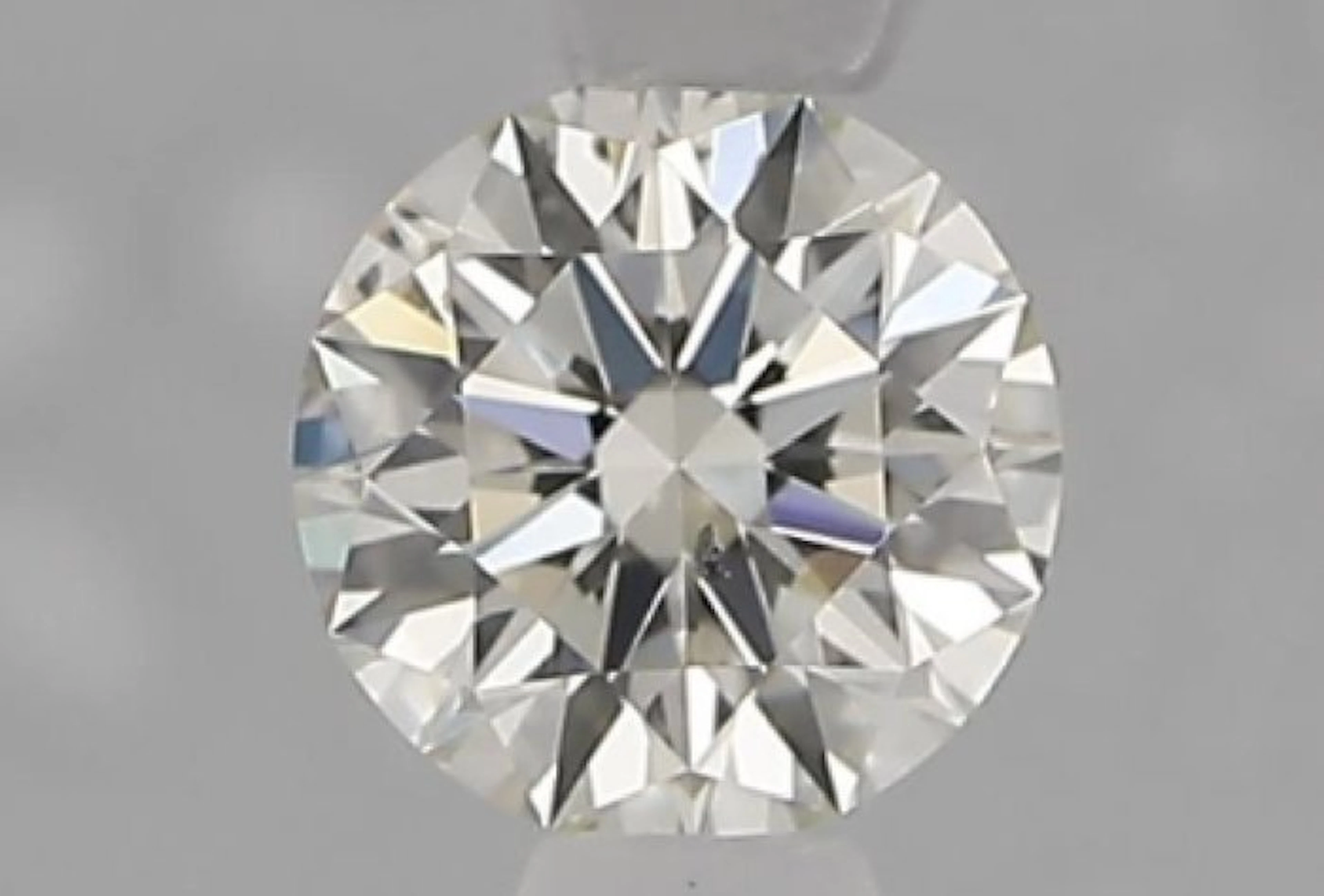 1 pcs Diamond (Natural) - 0.36 ct - Round - K - SI1...