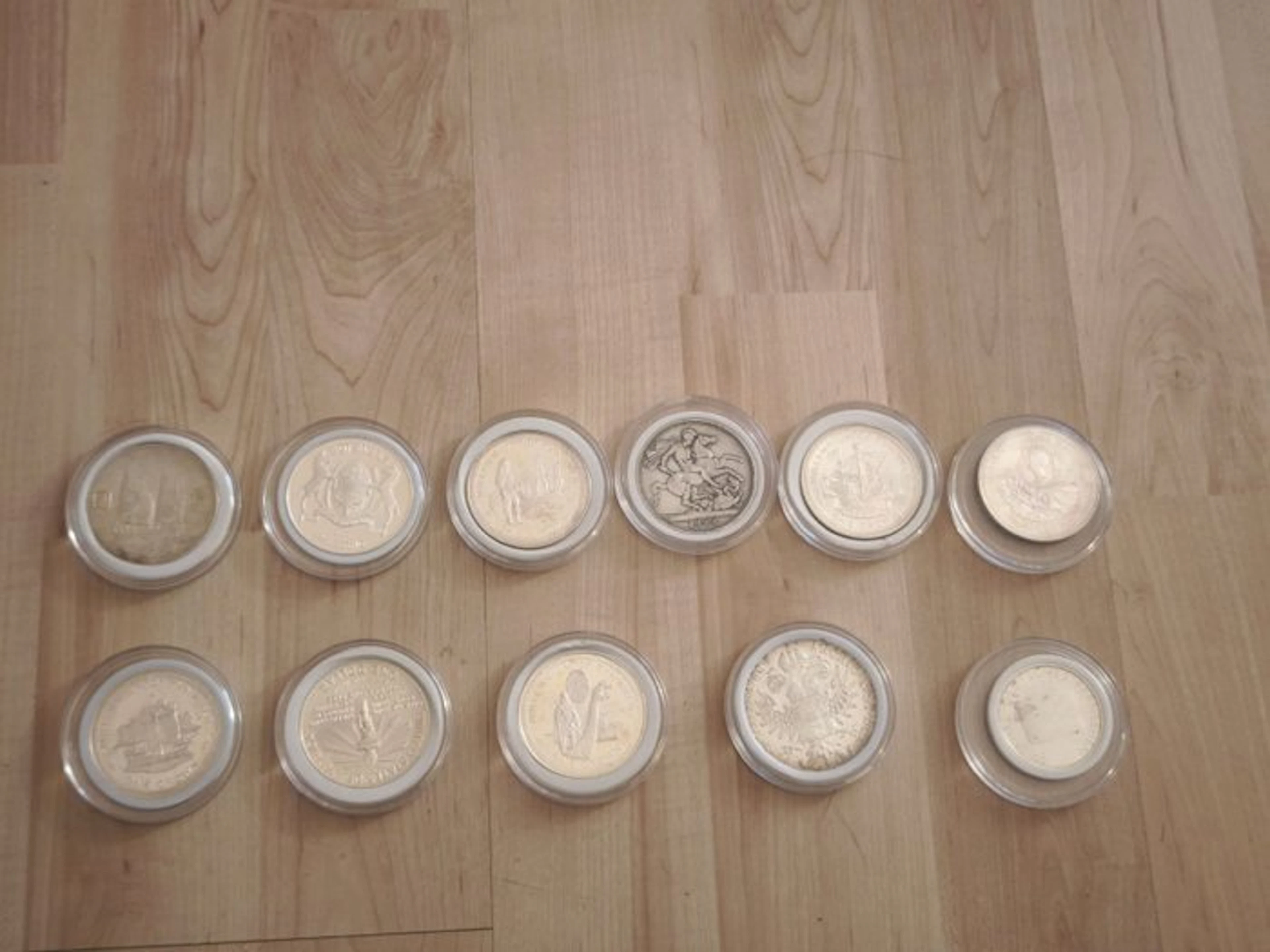World. Various dates, Lot of 11 silver coins