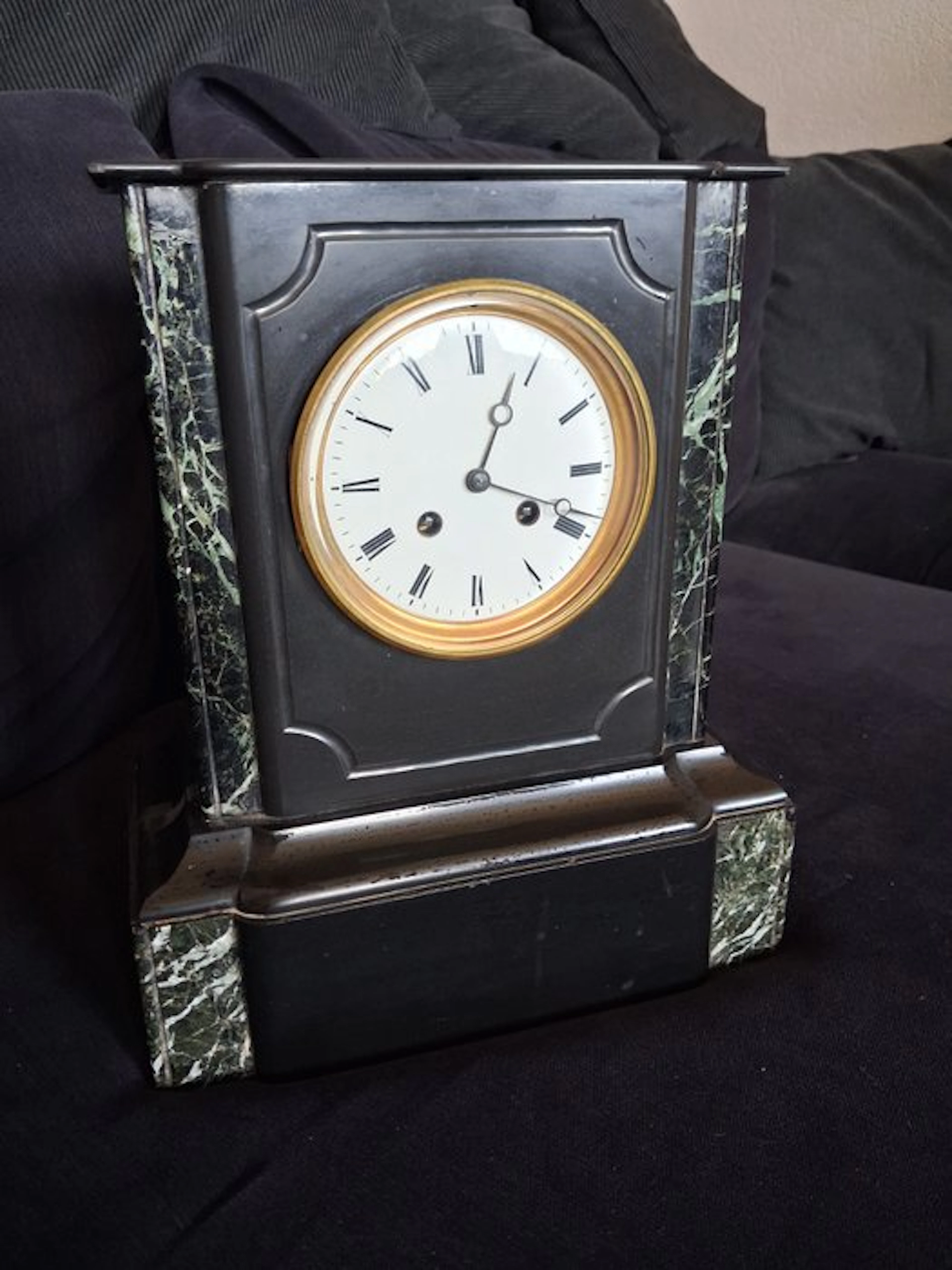 Mantel clock - ​Horloge de cheminée ancienne Napoléon III