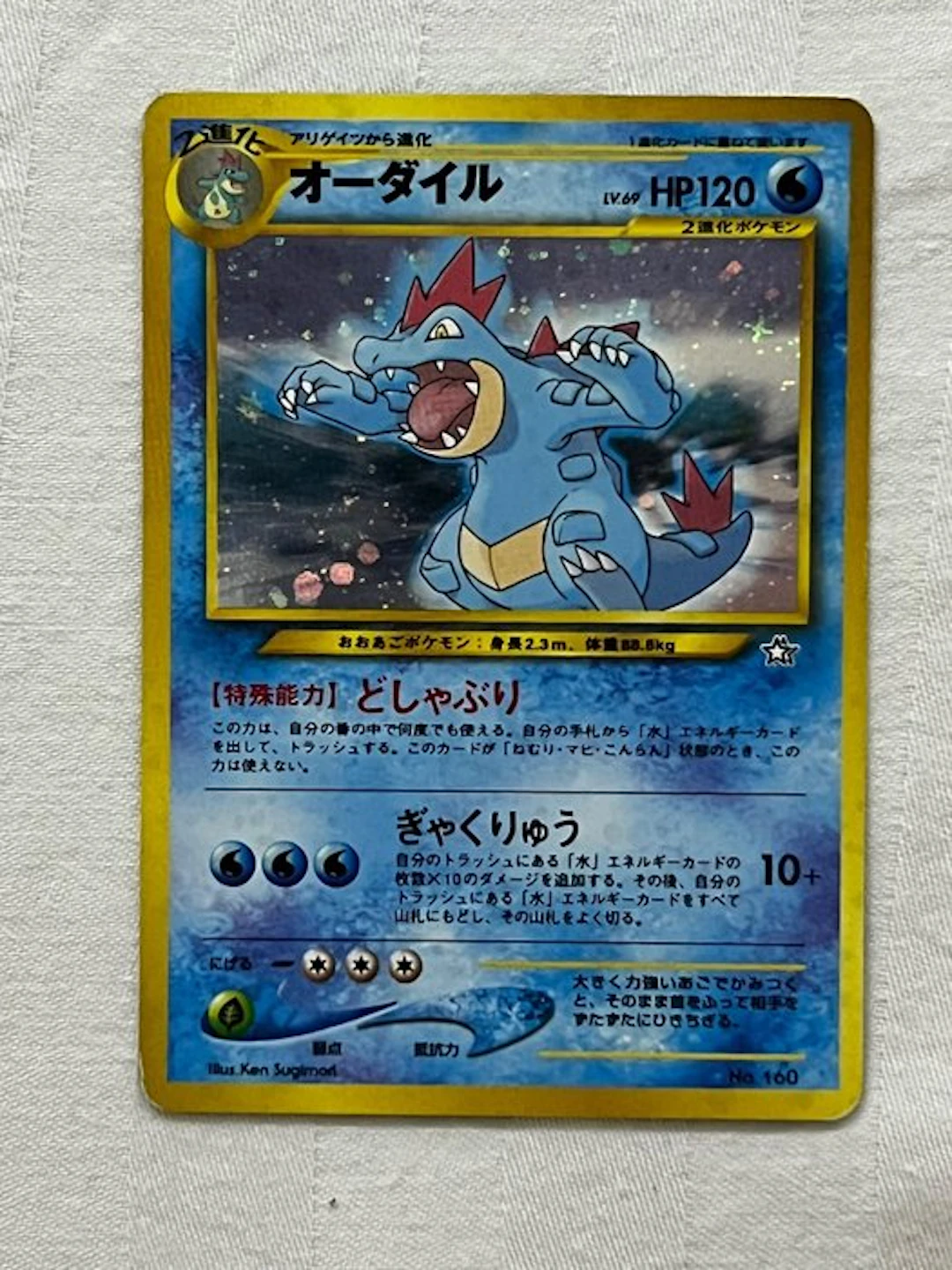 Pokémon - 1 Card - Feraligatr No.100 Foil