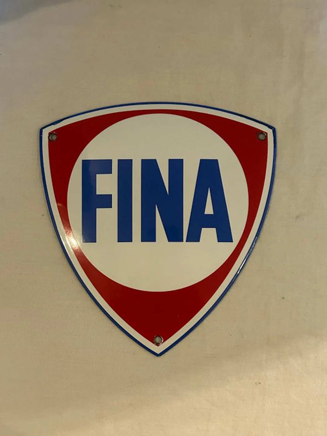 Enamel board - Fina - Enamel sign - Enamel