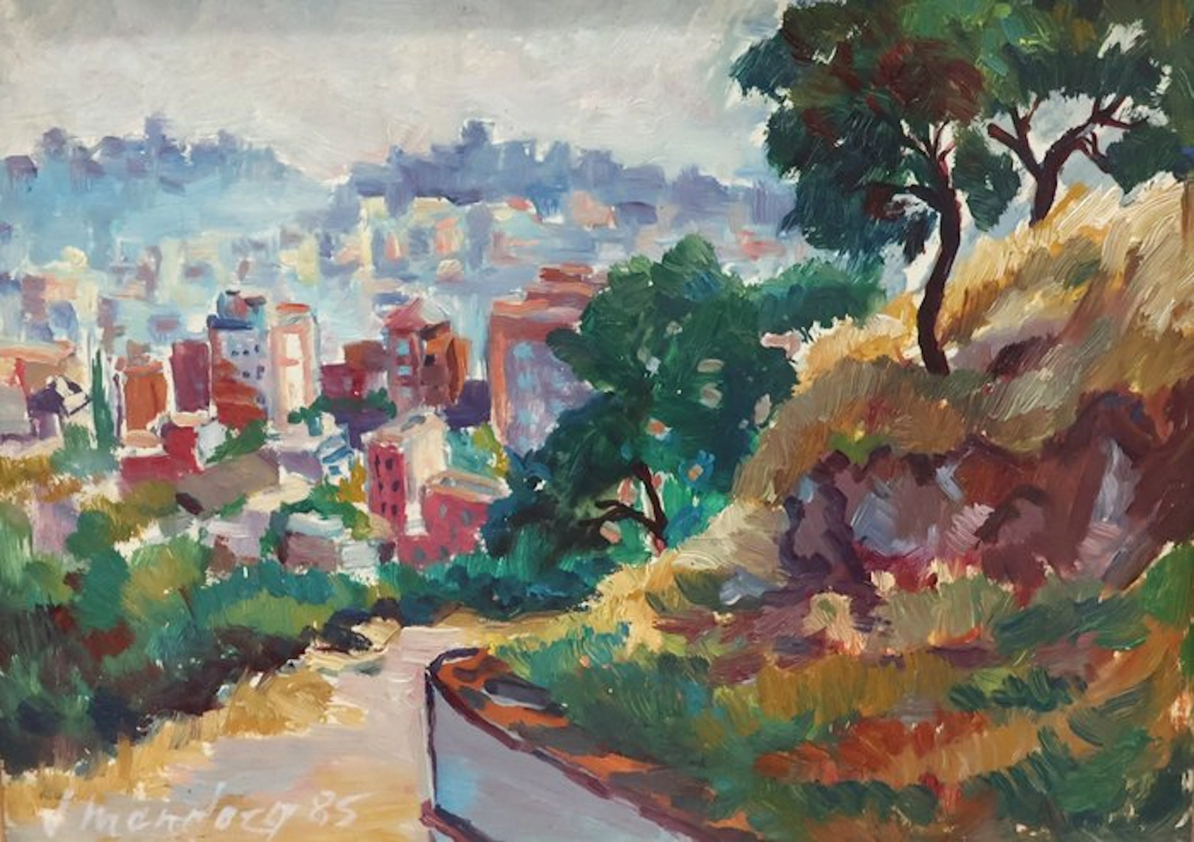 Juan Mendoza Marruedo (1929) - Barrio del Carmelo y Horta (Barcelona)