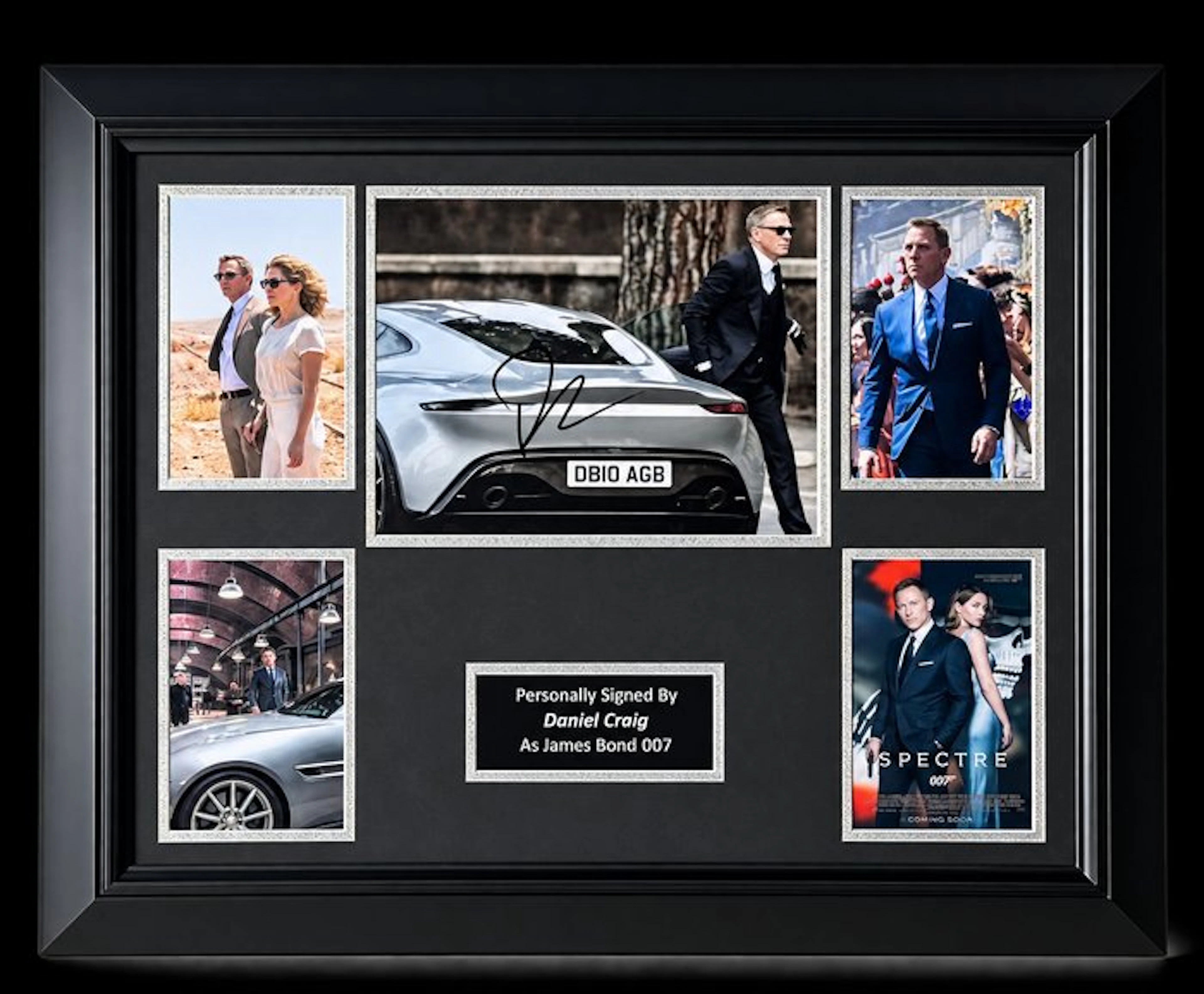James Bond 007: Spectre - Daniel Craig Singed Photo - Framed - No Rp Price !