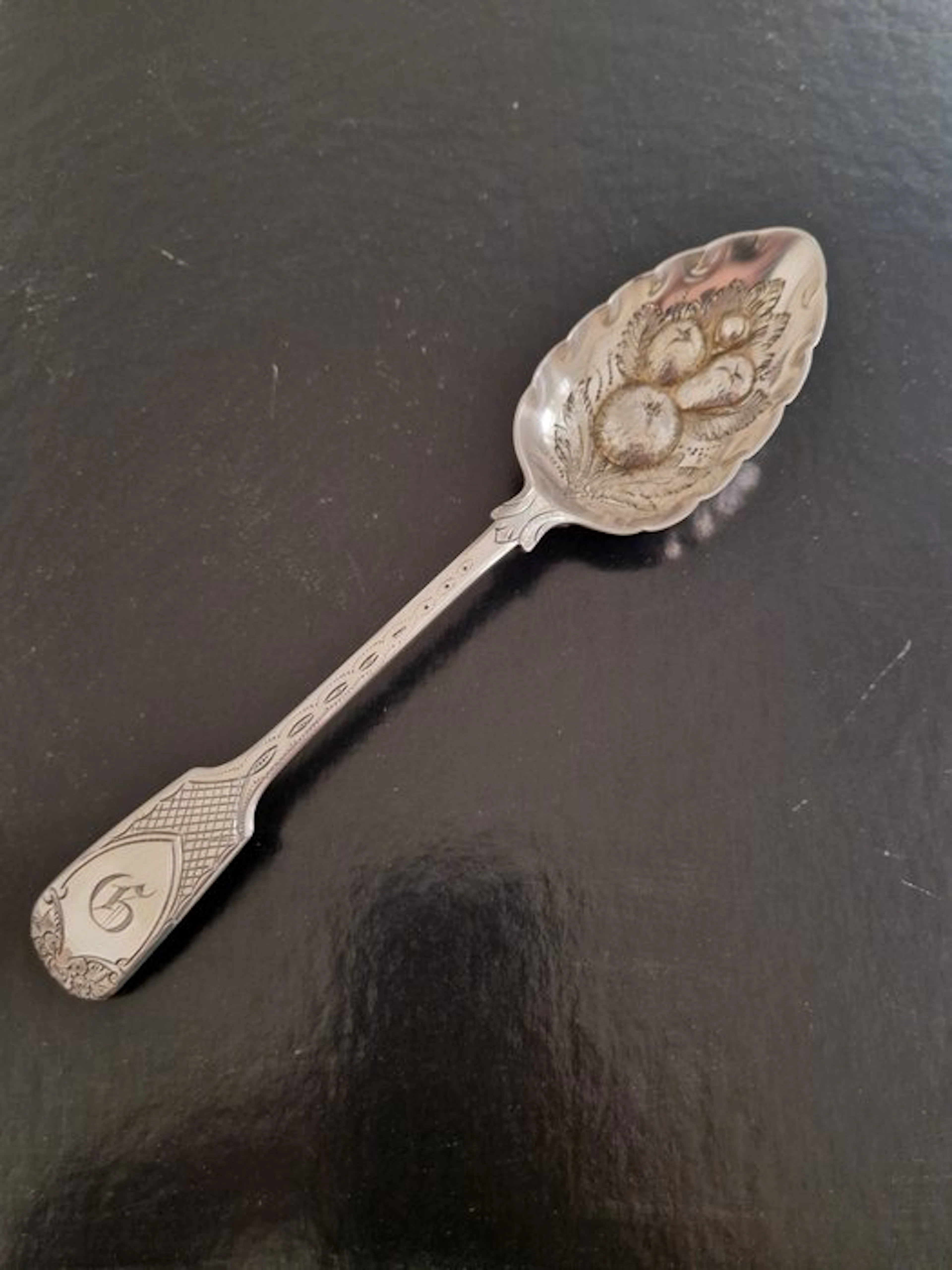 Paul Storr, London (reg. 1813) - Spoon - .925 silver