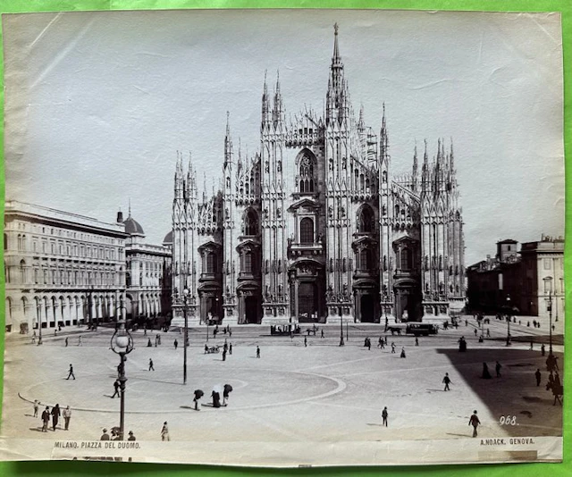 A. Noack - Milano - Fotografia antica dell’800
