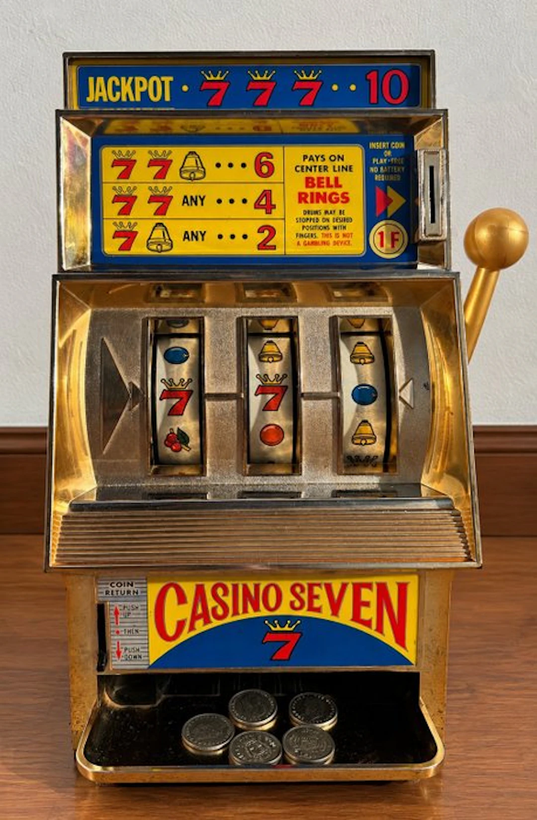 Waco Japan - Slot machine - Jackpot 7 - Mechanical slot machine