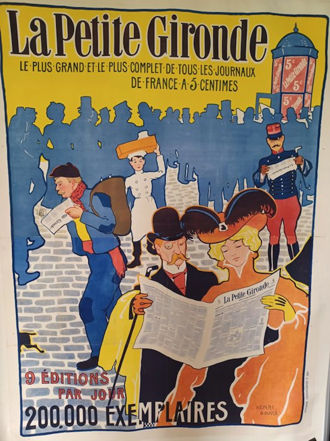 Henri Goussé - La Petite Gironde - 1900s