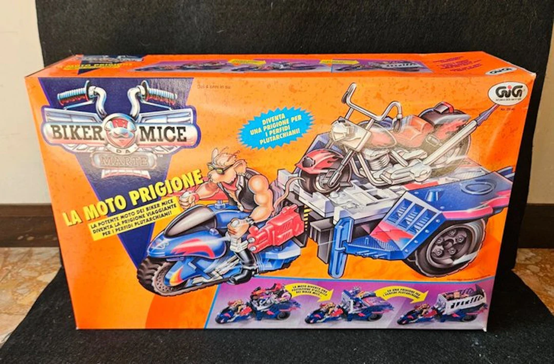 Galoob - Action figure Gig Biker Mice Jail Cruiser La...
