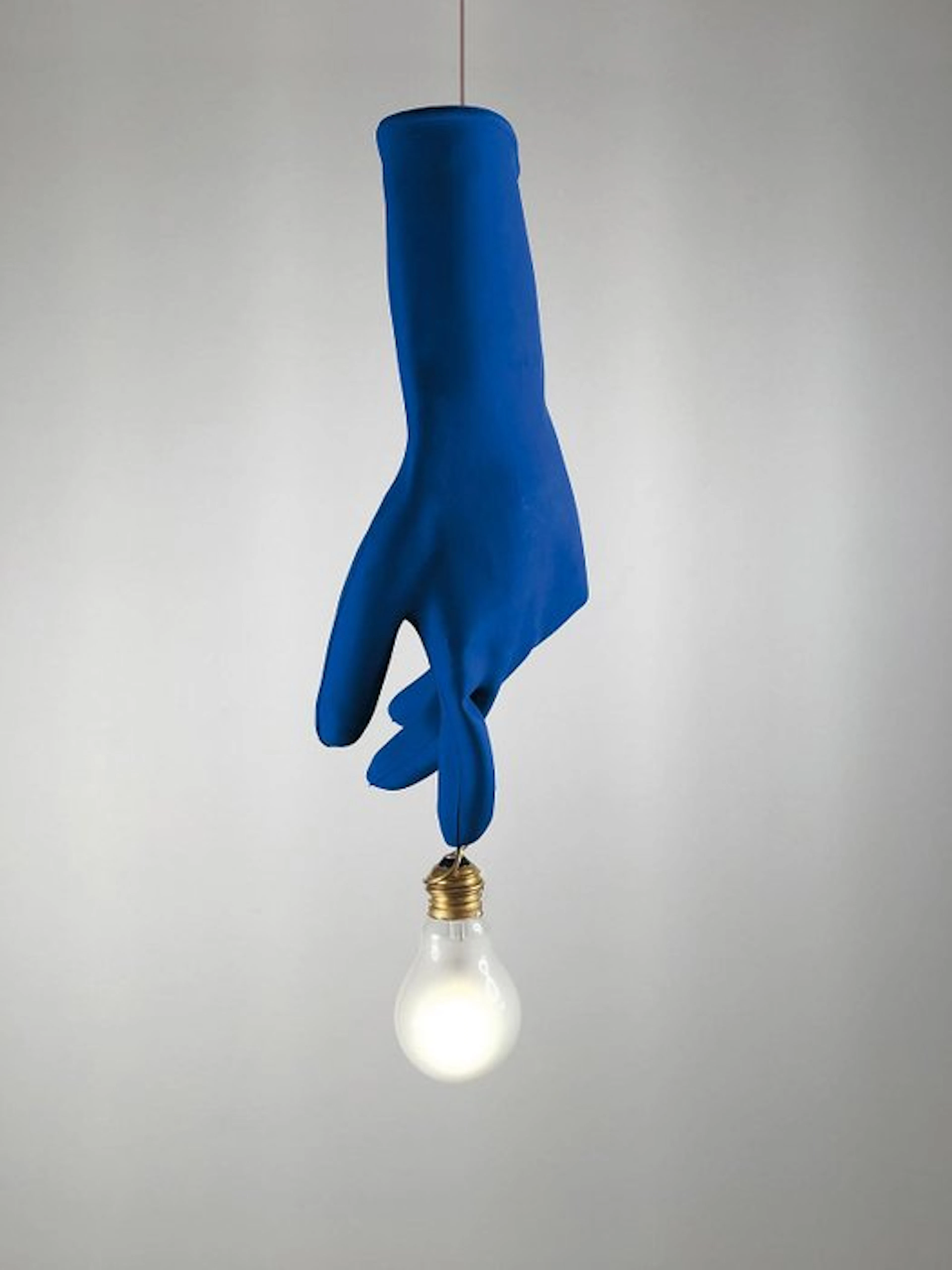 Ingo Maurer - Ingo Maurer & Team - Lamp - Blue Luzy - Plastic, Rubber, Brass