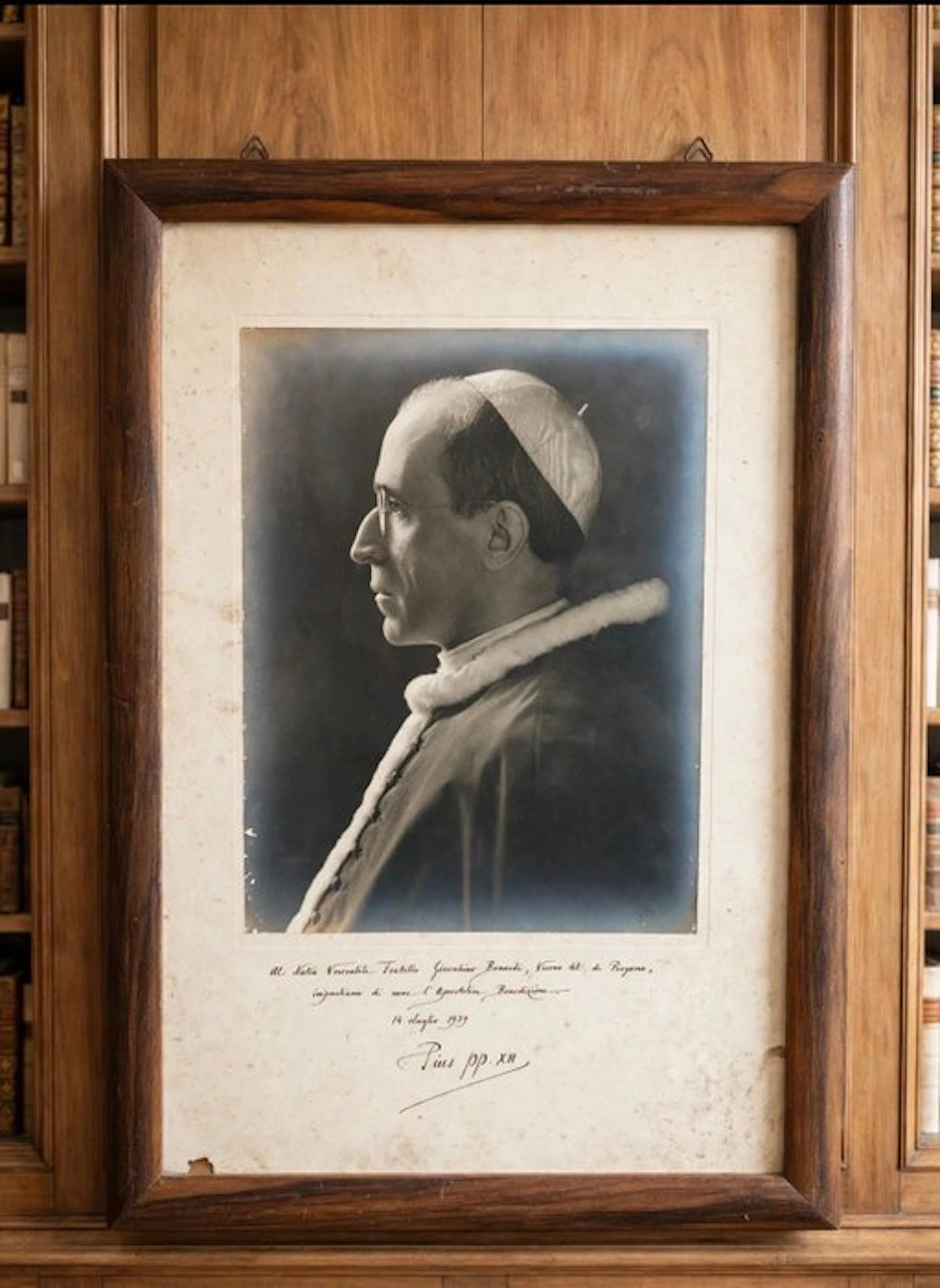 Papa Pio XII (Eugenio Pacelli) - Fotografia d'epoca con...