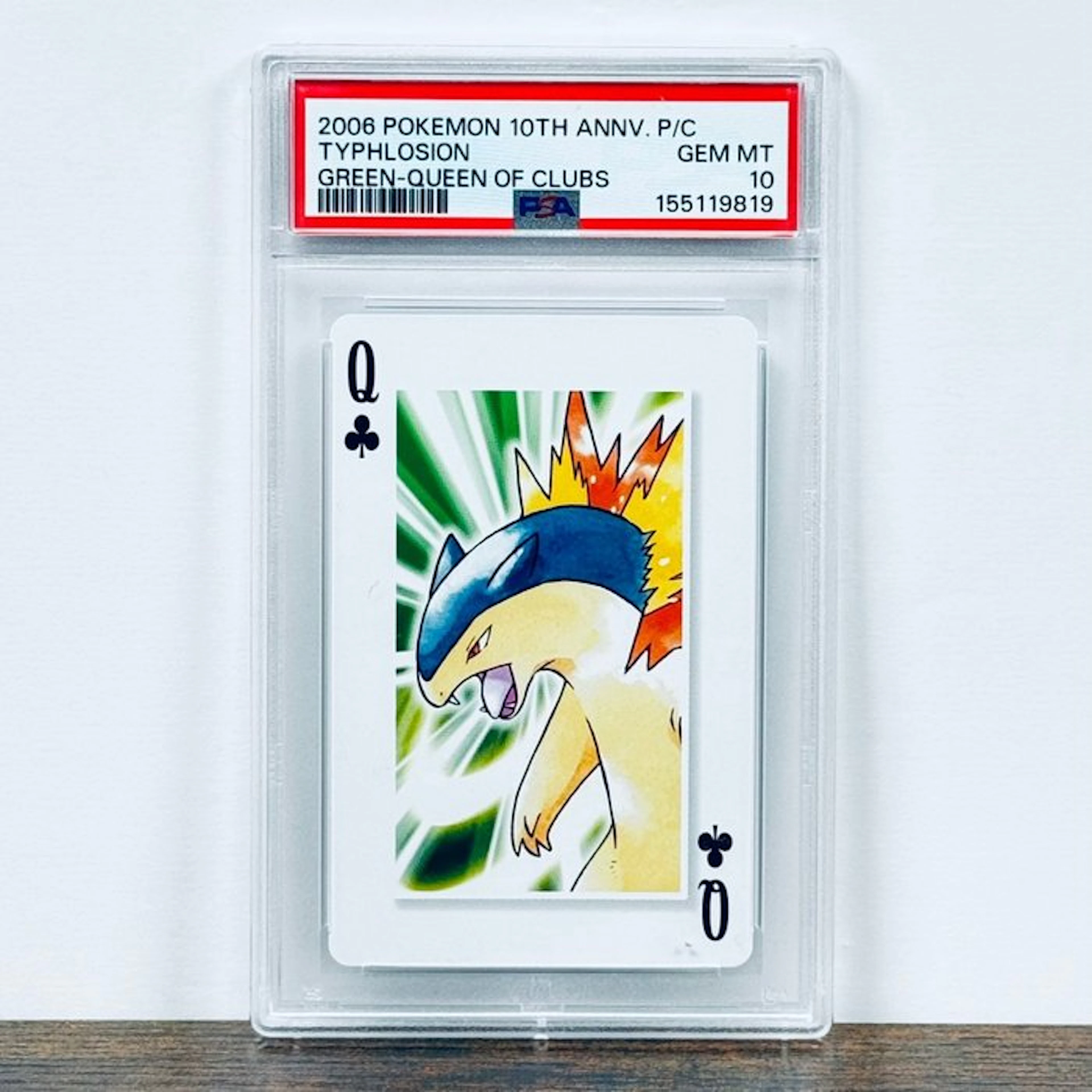 Pokémon Graded card - Typhlosion 10th Anniversary - Pokémon - PSA 10