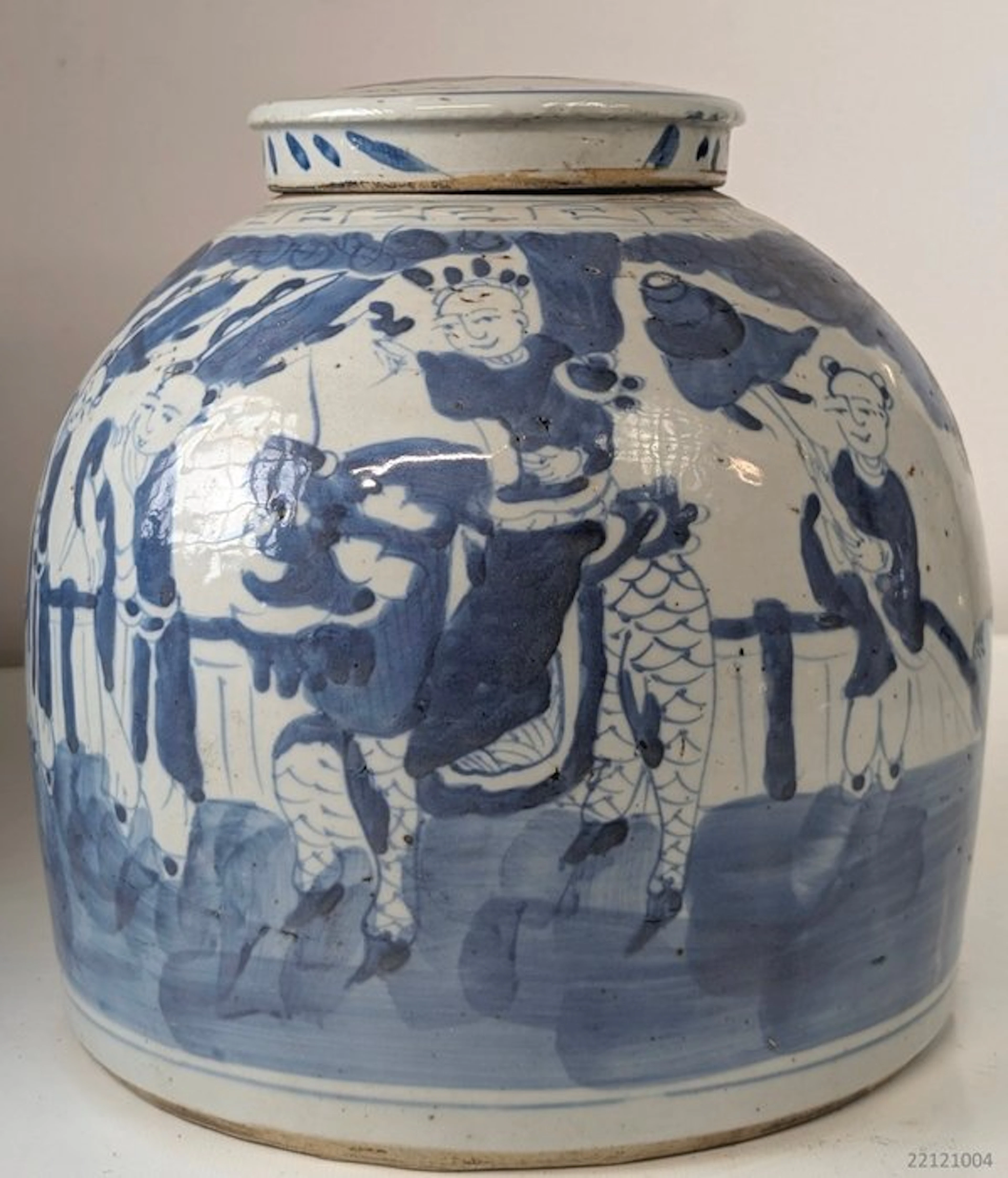 Ginger jar - Porcelain - handmade