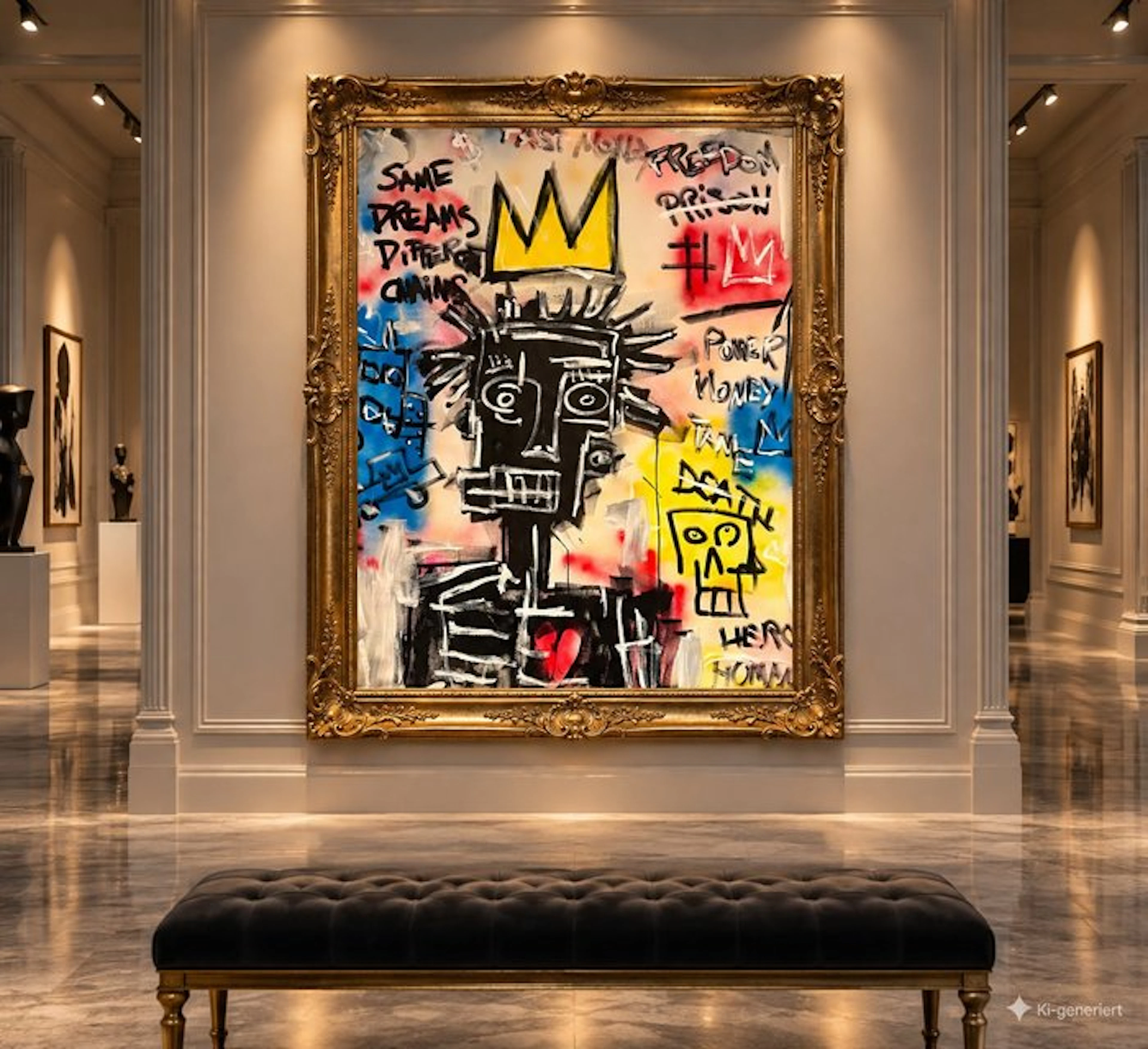 Timo Wedell - Symbols and Crowns - XXL - Hommage Basquiat