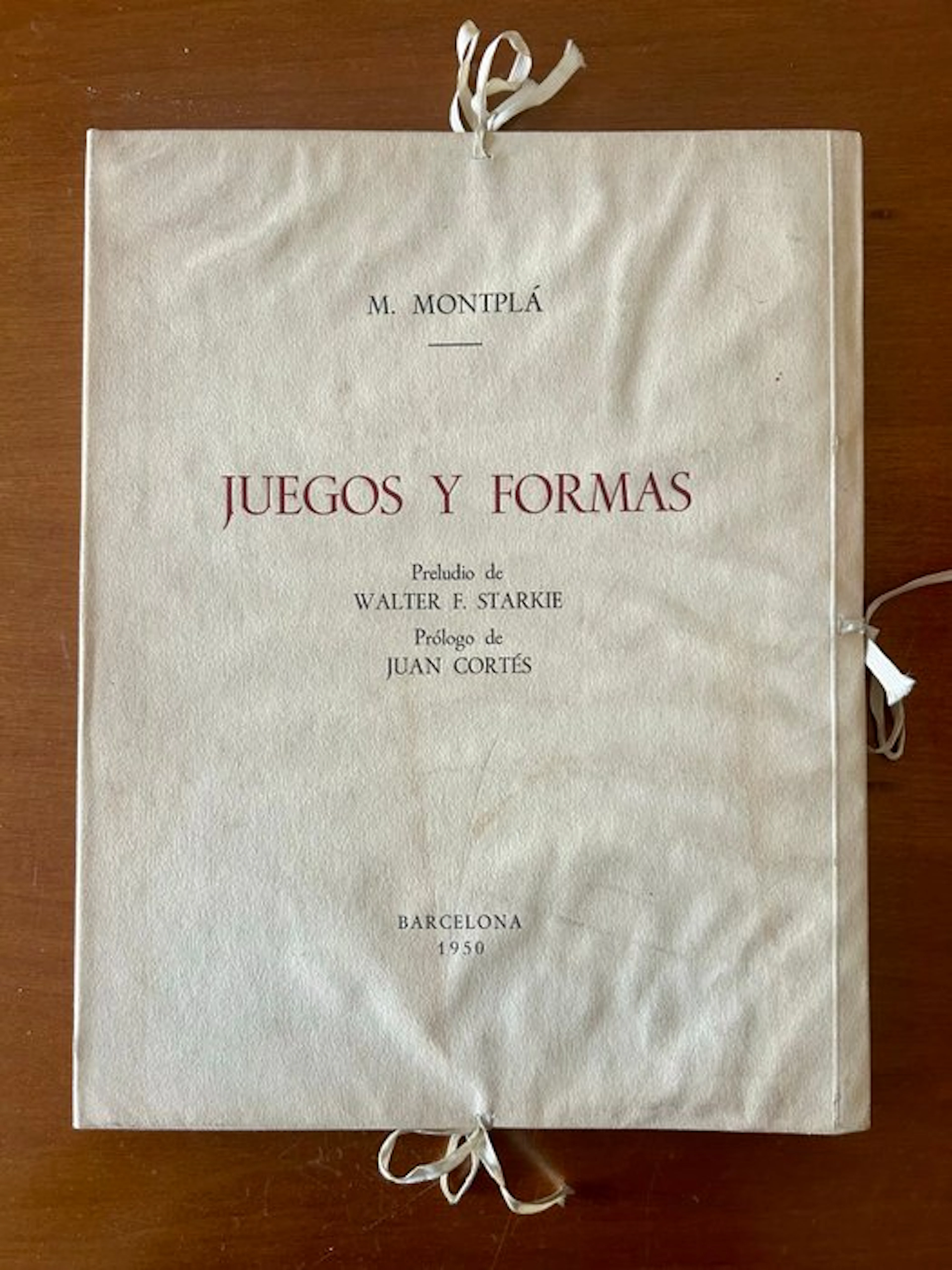 M. Montplá (José Sierra Piera) - Juegos y formas - 1950