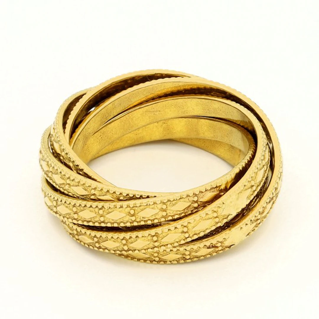 Ring - 18 kt. Yellow gold