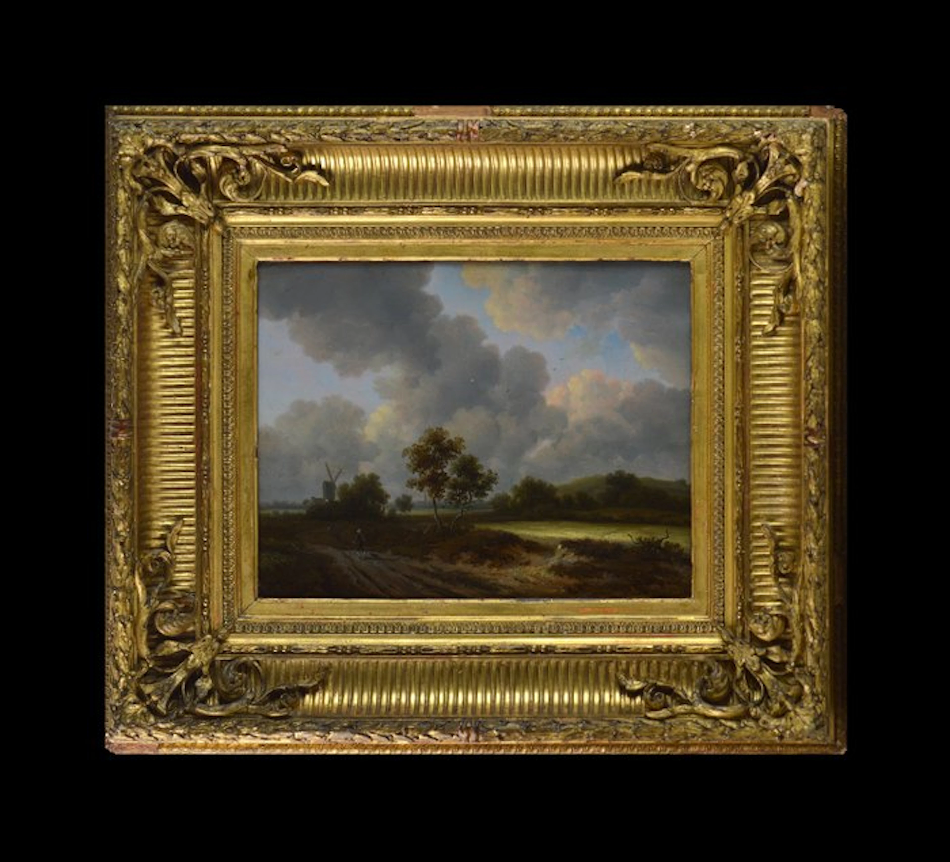 Jacob van Ruisdael (1628-1682), D'après - Champ de céréales