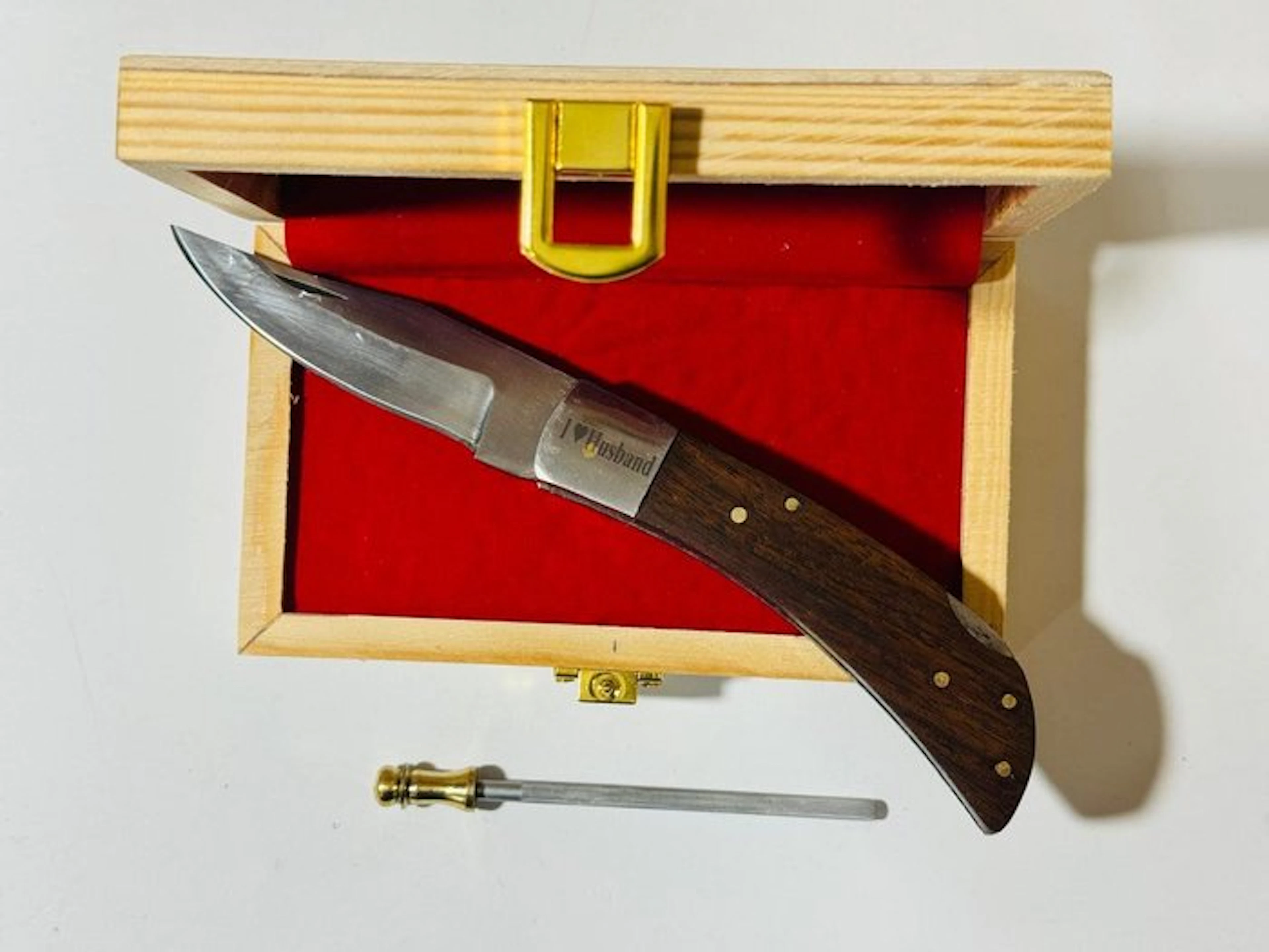 Hekito - Pocketknife Arts & Crafts style - Handmade Knife FK 17
