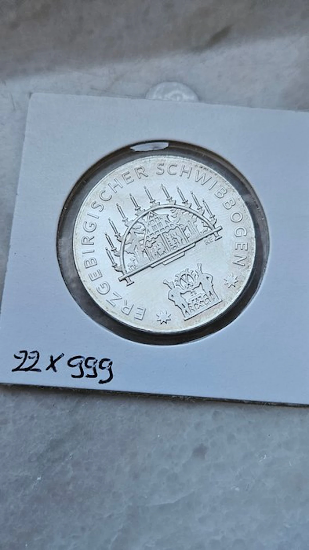Germany. 25 Euro 2023 "Erzgebirgischer Schwibbogen" (No reserve price)