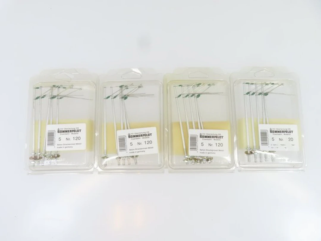 Sommerfeldt H0 - 120 - Catenary (4) - 20x overhead concrete mast with layouter