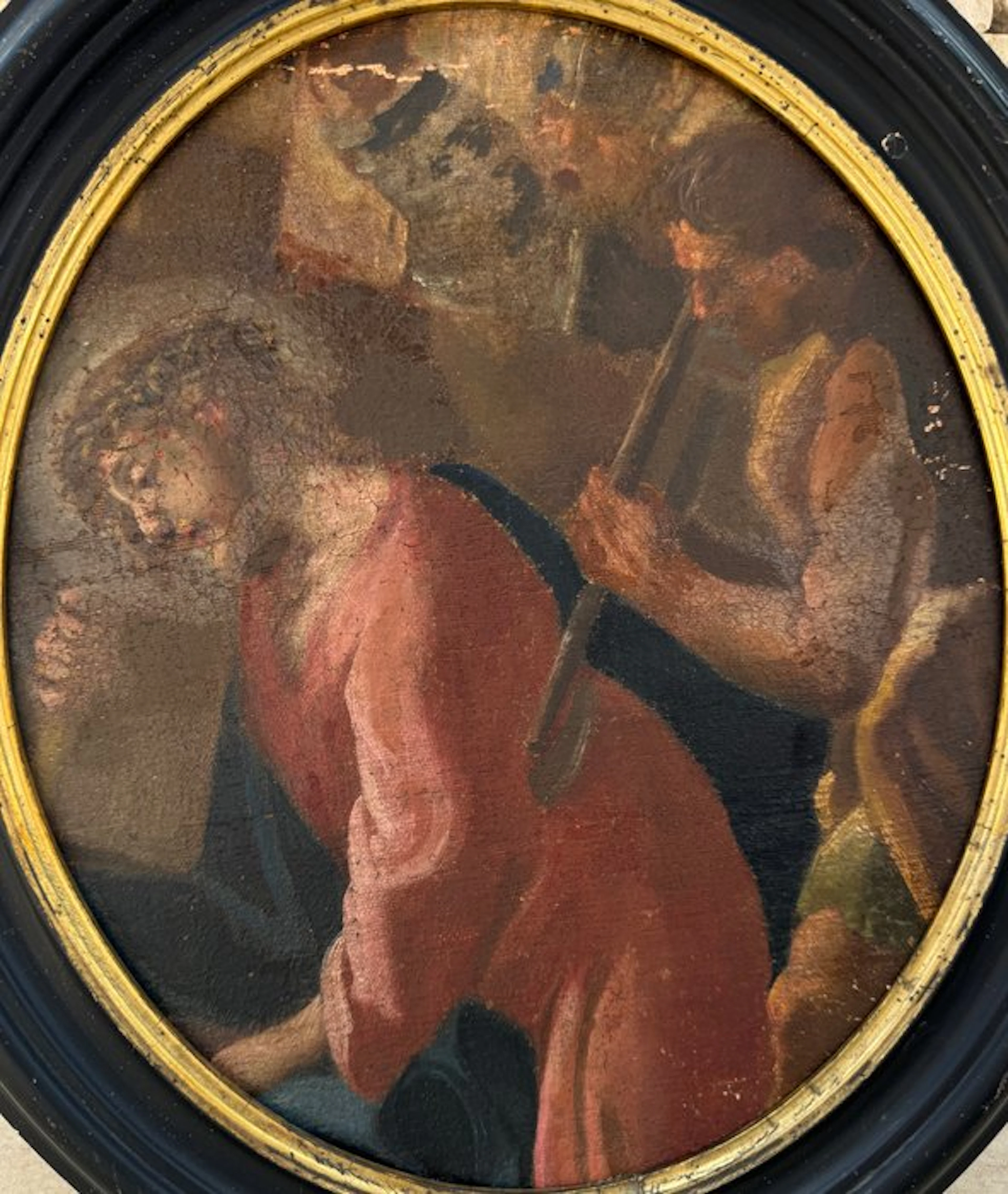 Italian school (XVIII) - Cristo che porta la croce
