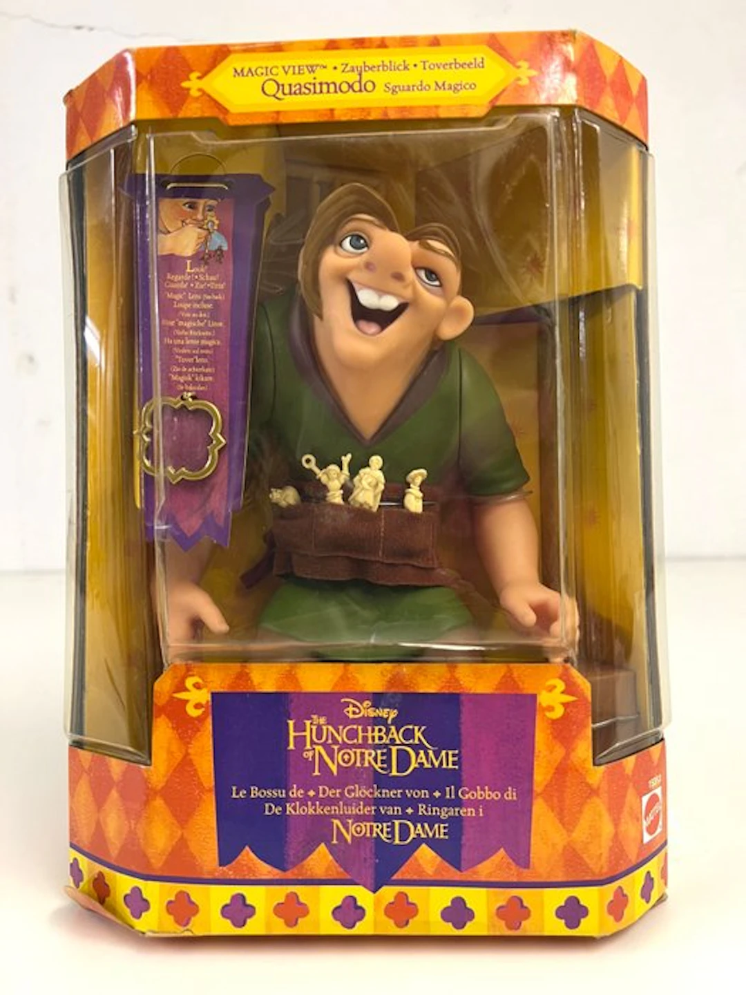 Quasimodo, Hunchback of Nôtre Dame - 1 figure, by Mattel - Disney - 1995