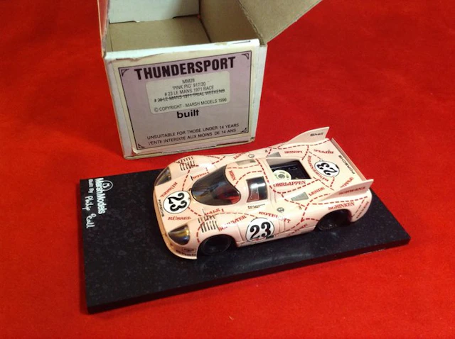 Marsh Models - Thundersport - made in England 1:43 - Model race car - ref