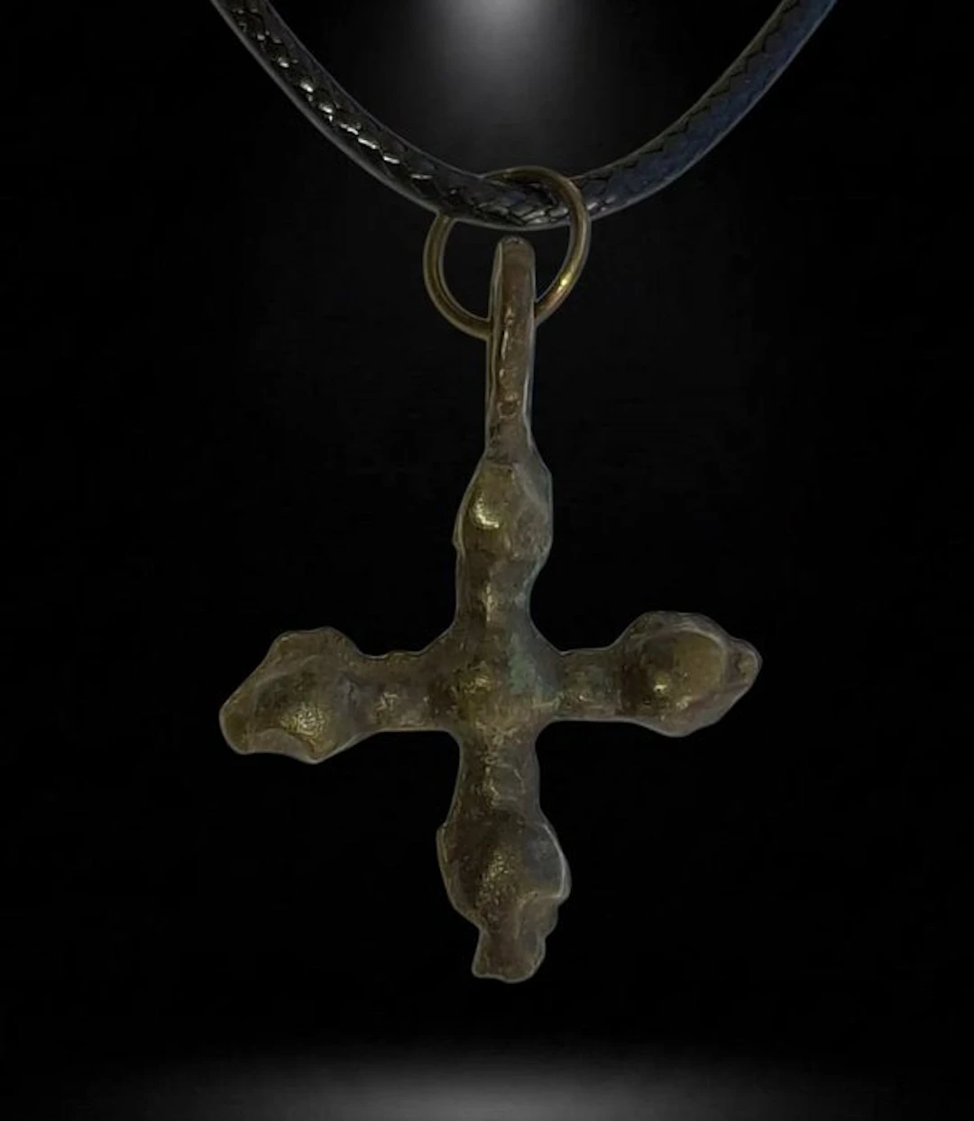 Medieval Bronze cross.Good condition. (No reserve price)
