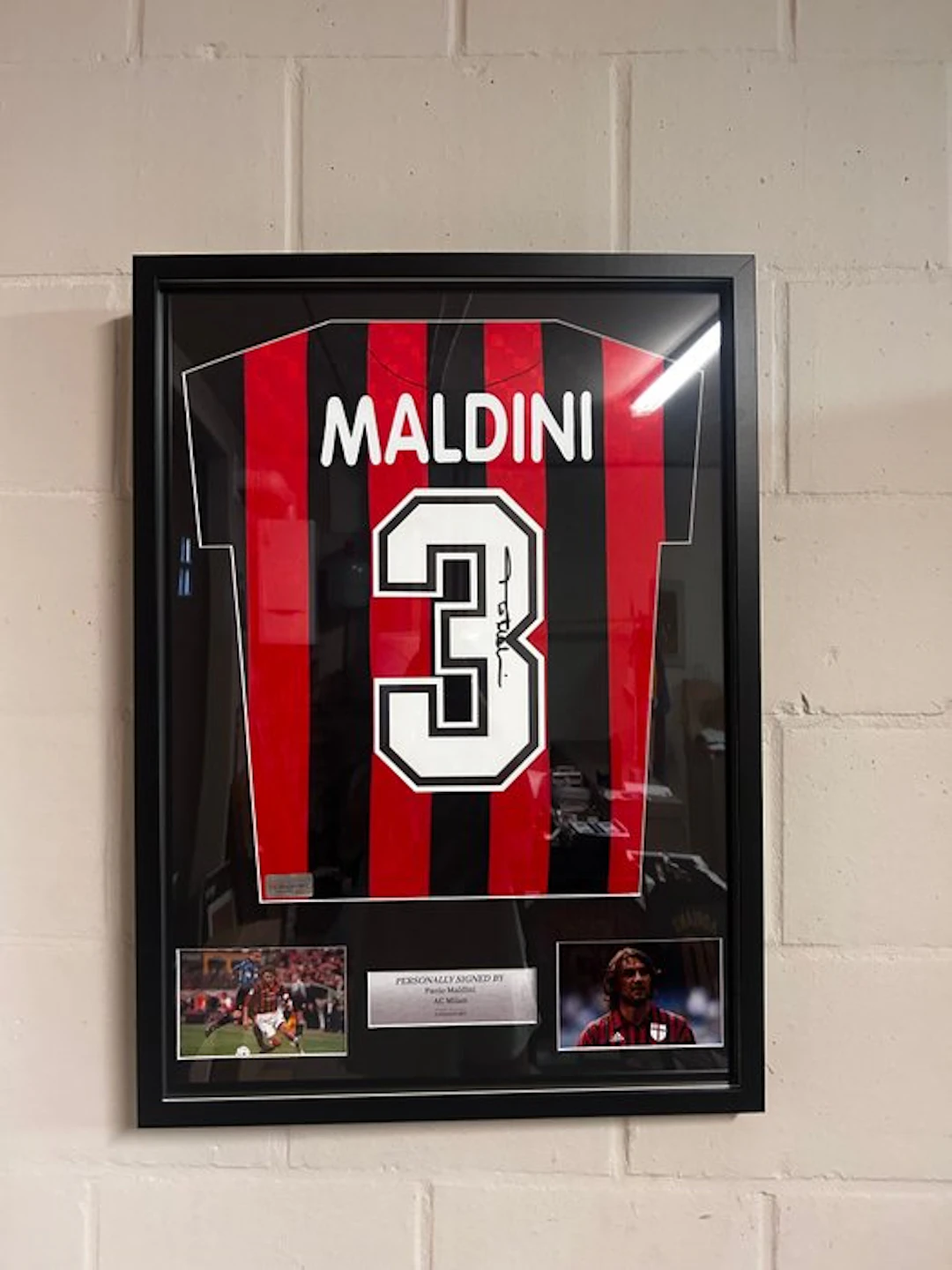 AC Milan - Italian competitions - Paolo Maldini - Football shirt