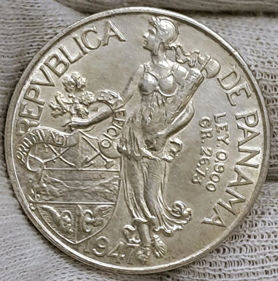 Panama. 1 Balboa 1947 (No reserve price)