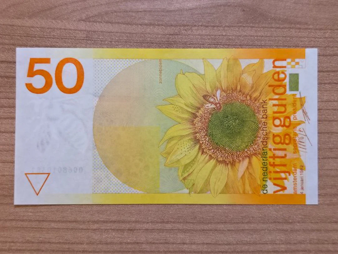 Netherlands. - 50 Gulden 1982 (Zonnebloem) - PL83.a (No reserve price)