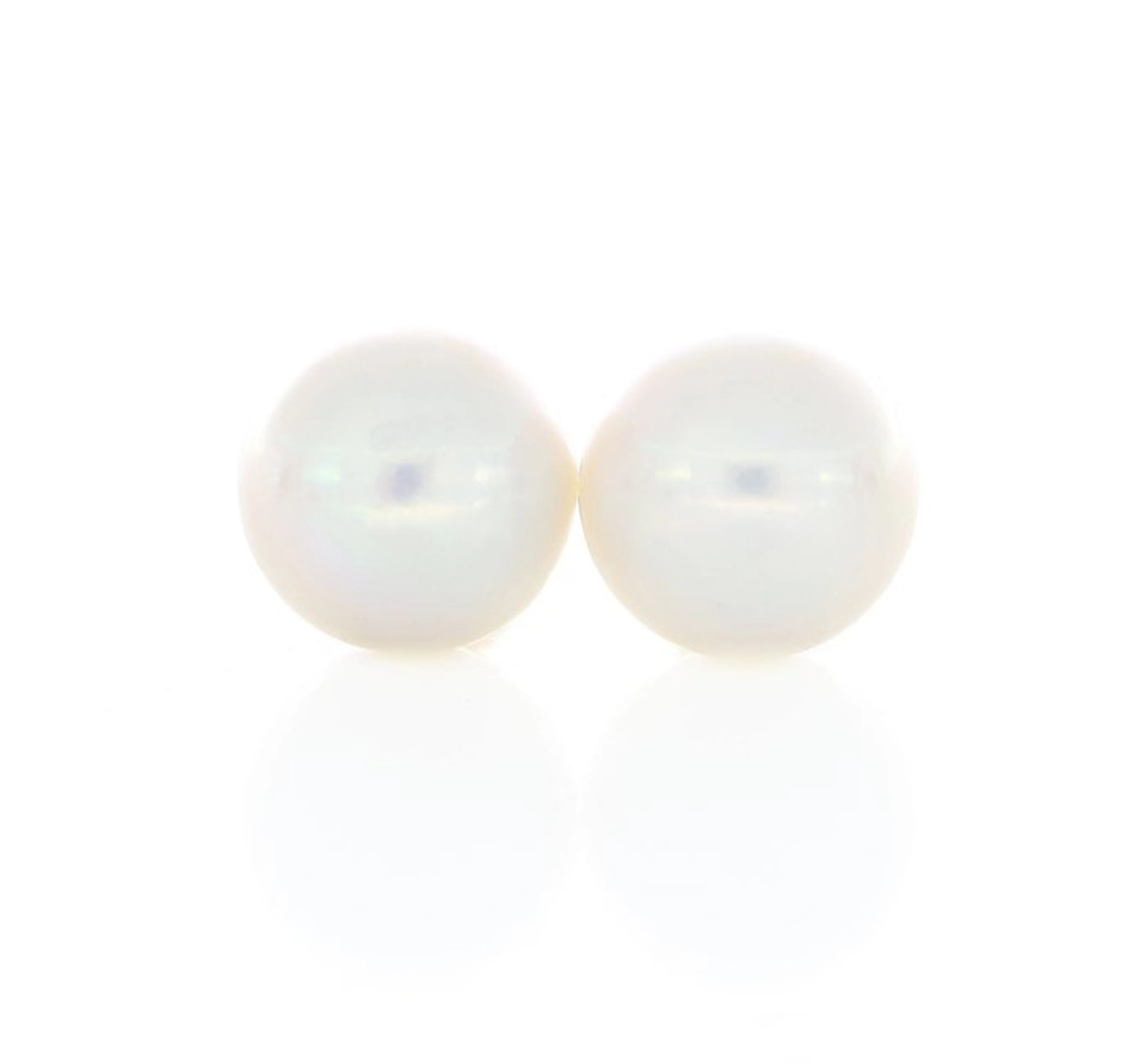 No reserve price - Earrings - 18 kt. Yellow gold Pearl