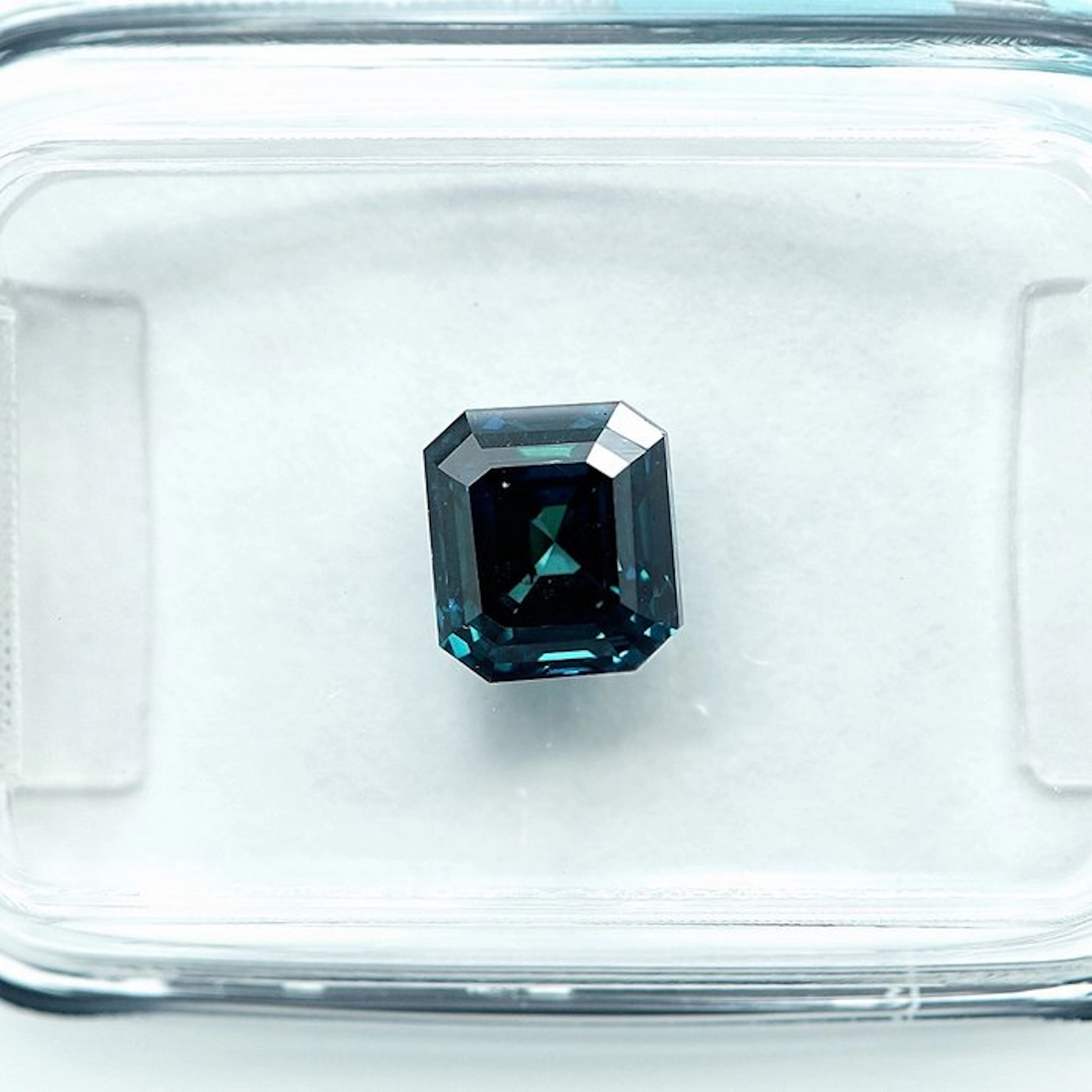 1 pcs Diamond (Colour-treated) - 1.07 ct - SI2...