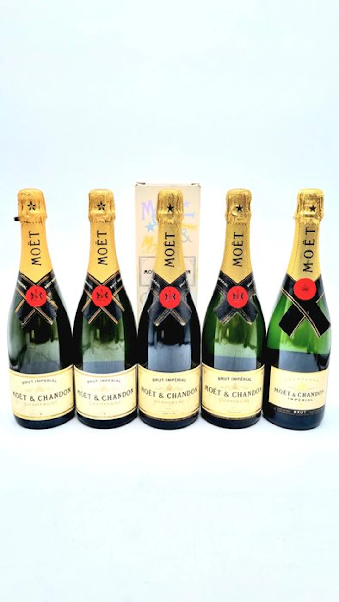 Moët & Chandon, Brut Impérial - Champagne - 5 Bottles (0.75L)
