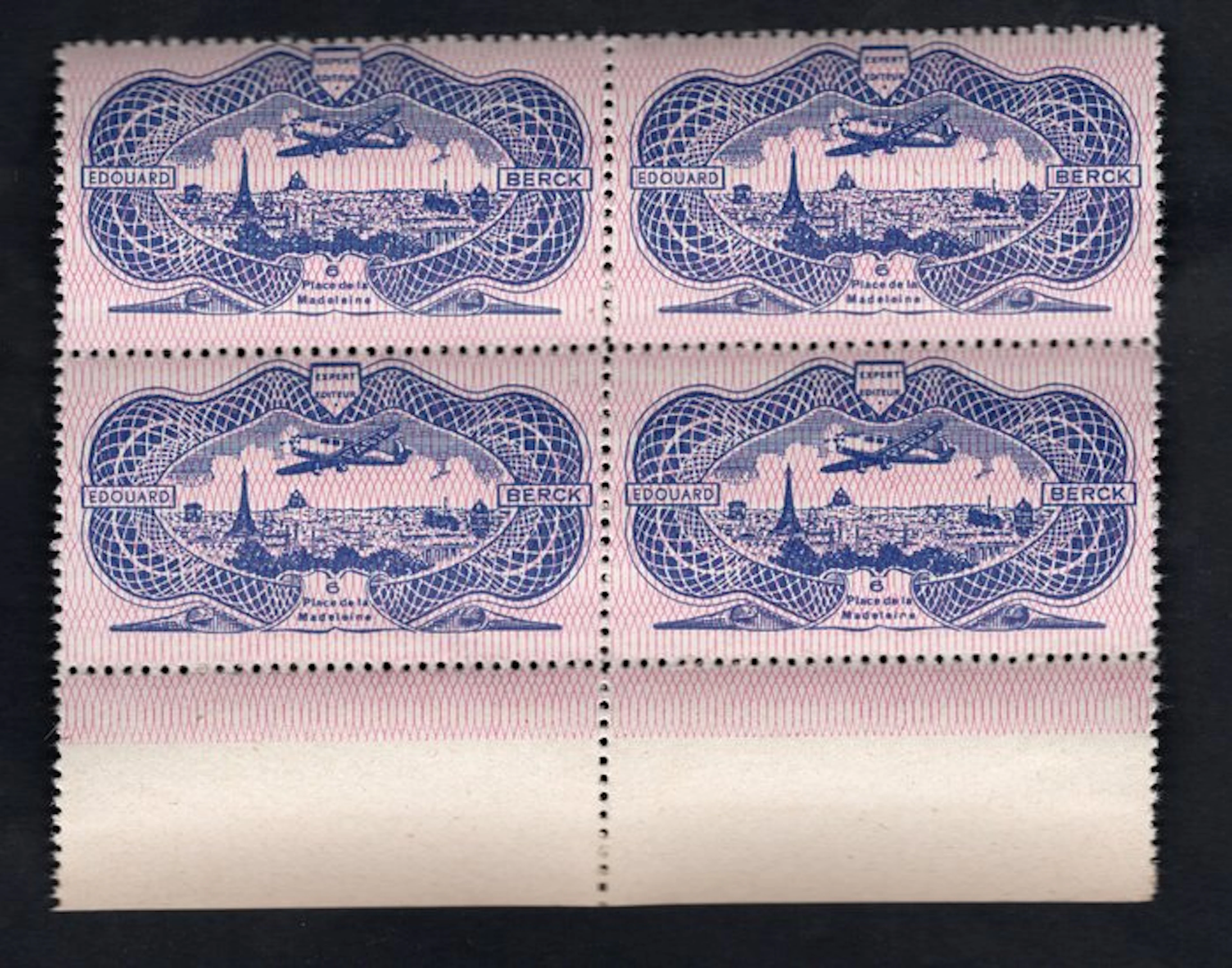 France 1945 - Superb block of four