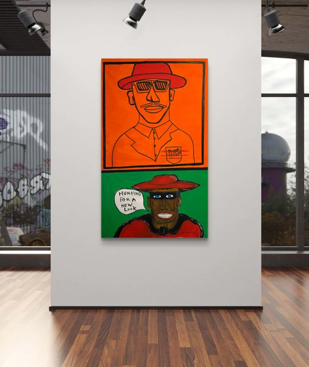 Malo - A New Look - haring basquiat style